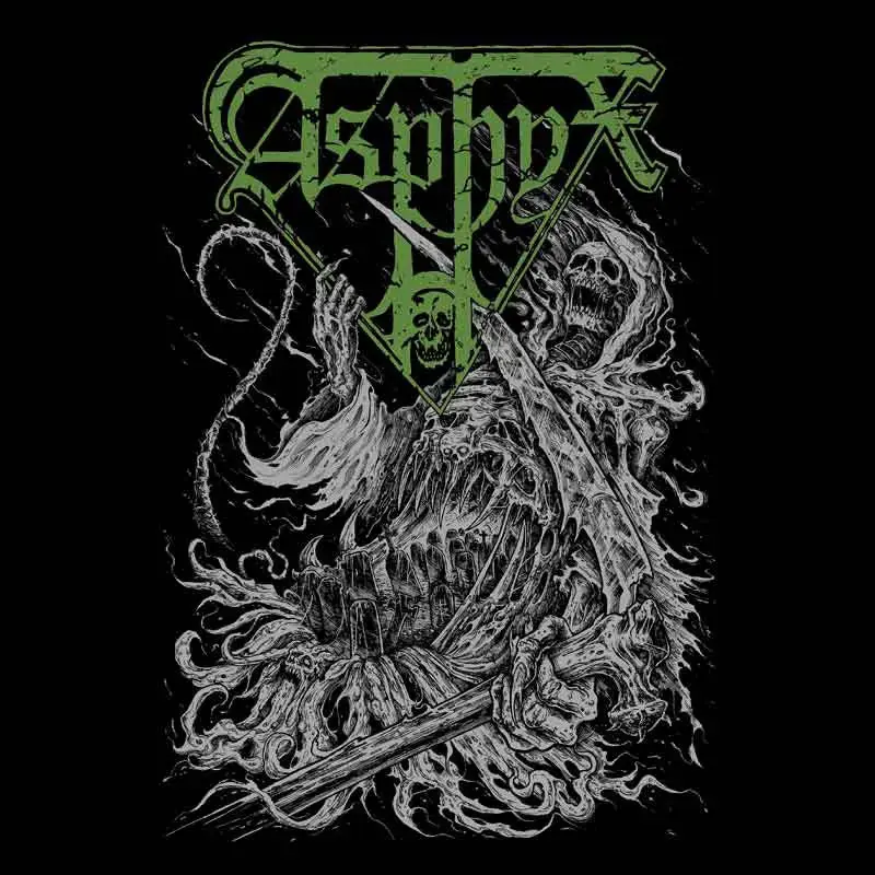 ASPHYX - Necroceros (Pop-Up) · GREEN LP 3