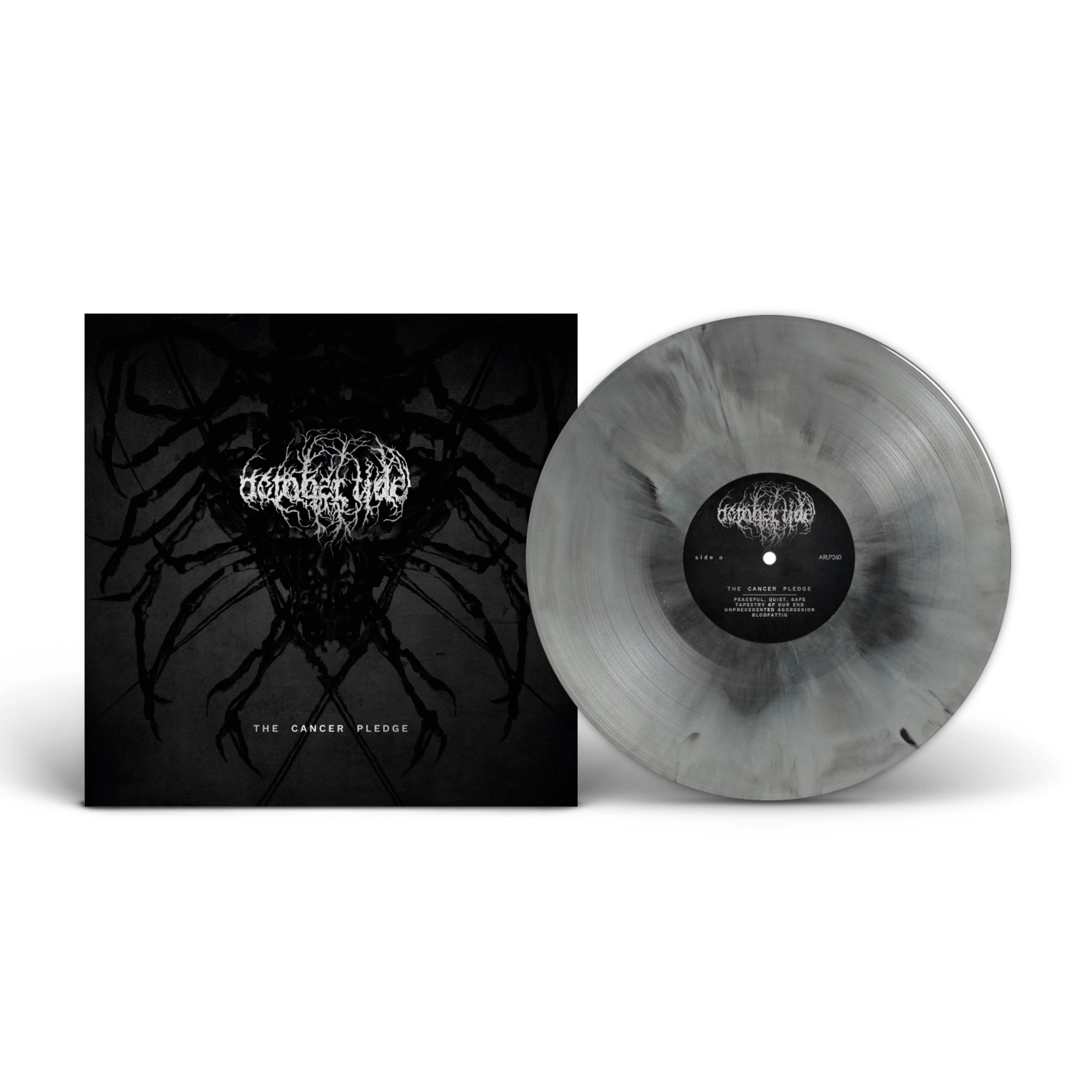 OCTOBER TIDE · The Cancer Pledge | ICE GALAXY LP (Death Metal Vinyl)