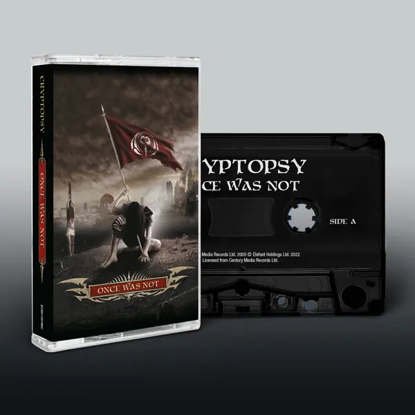 CRYPTOPSY · Once Was Not | BLACK TAPE CRYPTOPSY · Once Was Not | BLACK TAPE (Death Metal Tapes)