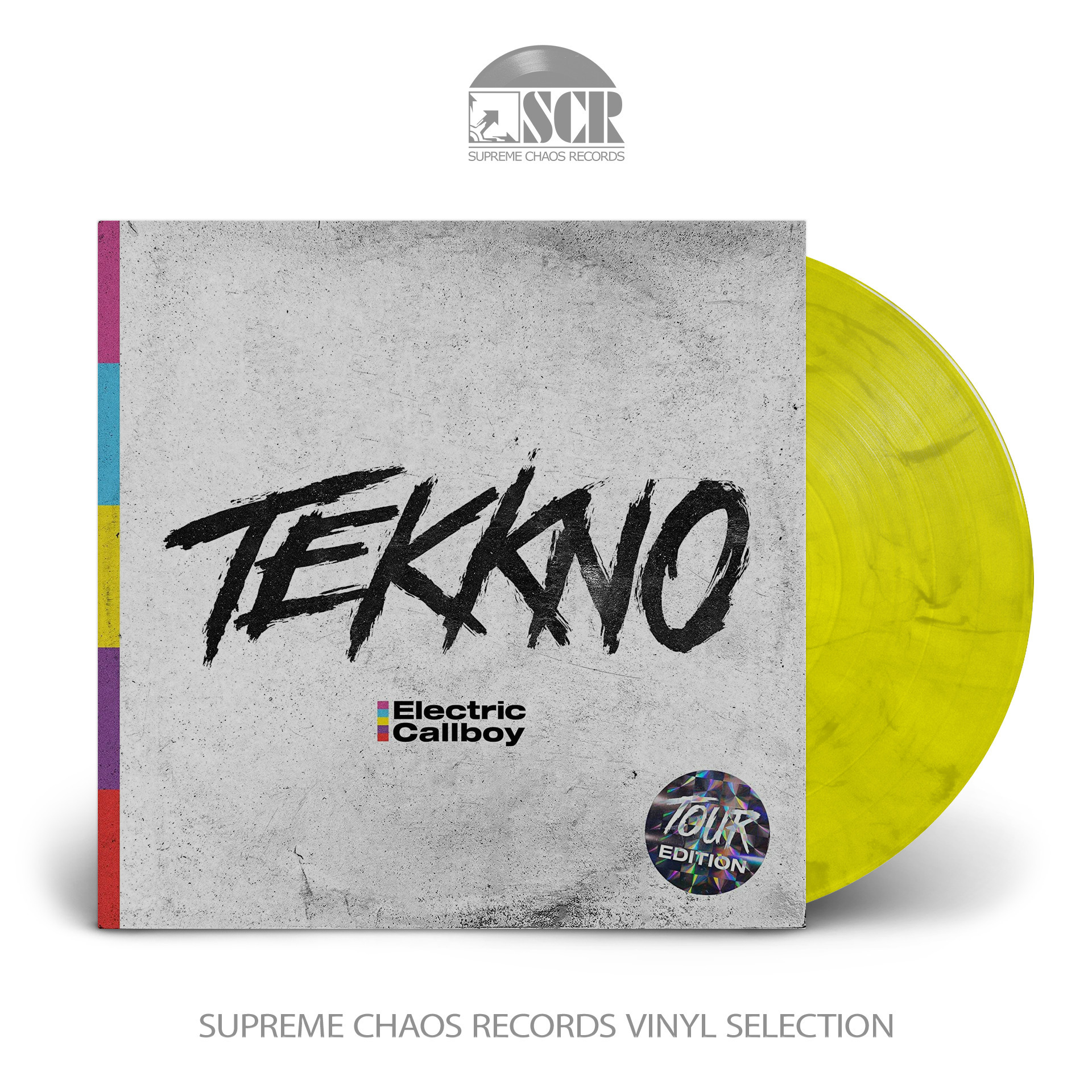 ELECTRIC CALLBOY - Tekkno (Tour Edition) [YELLOW/BLACK MARBLED LP]