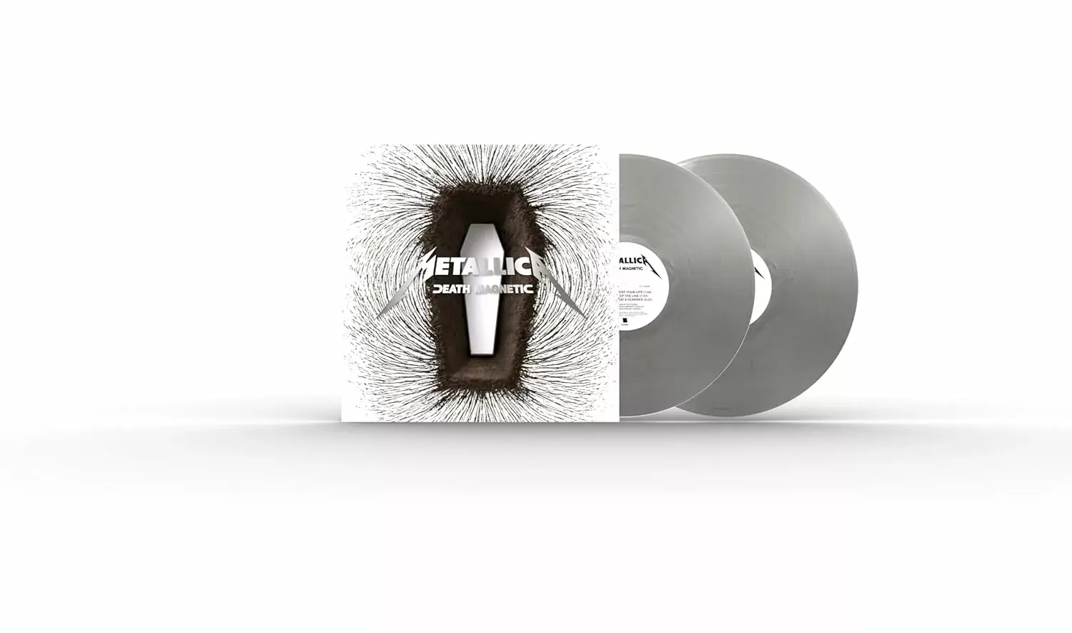 METALLICA - Death Magnetic · MAGNETIC SILVER 2LP