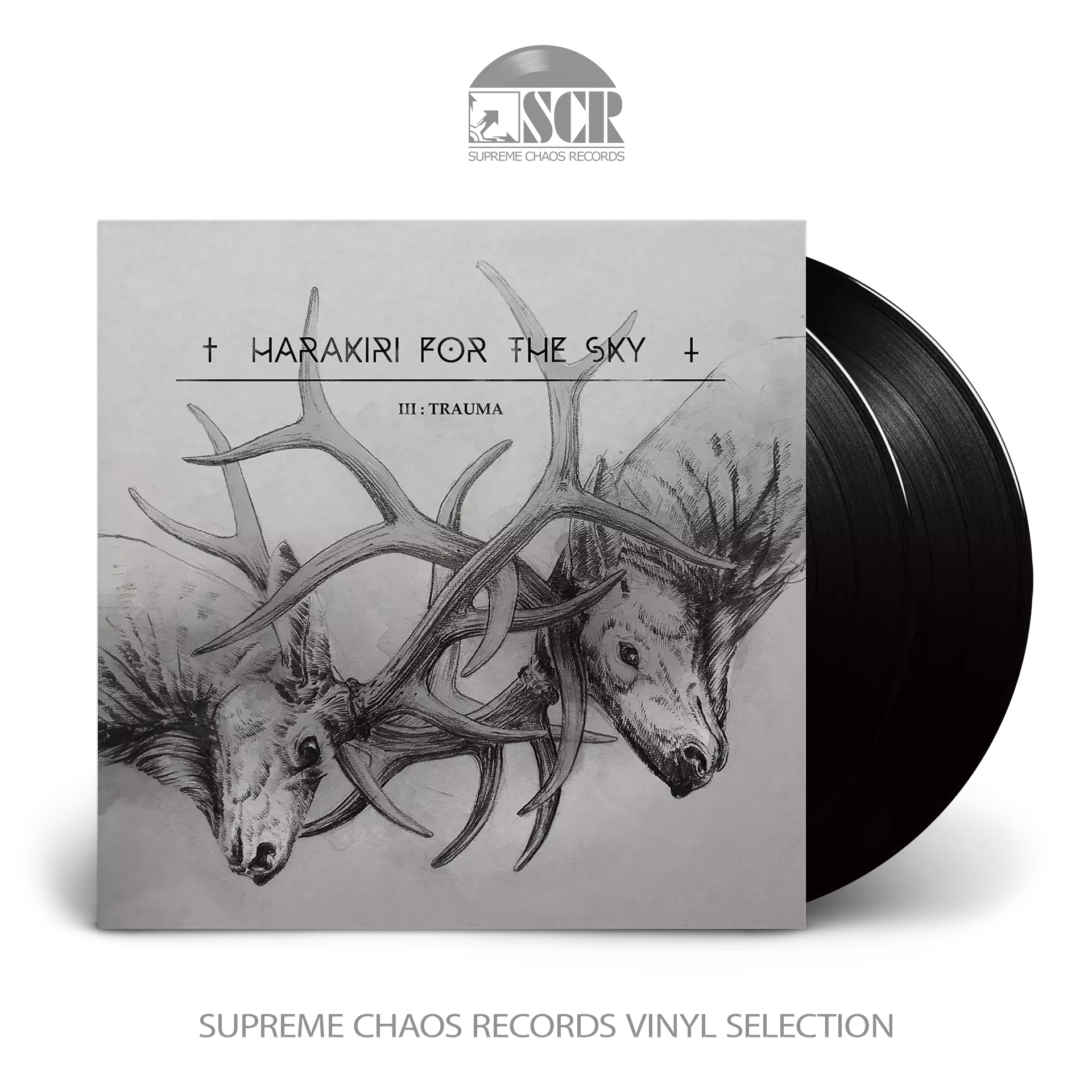 HARAKIRI FOR THE SKY - III: Trauma · BLACK 2LP