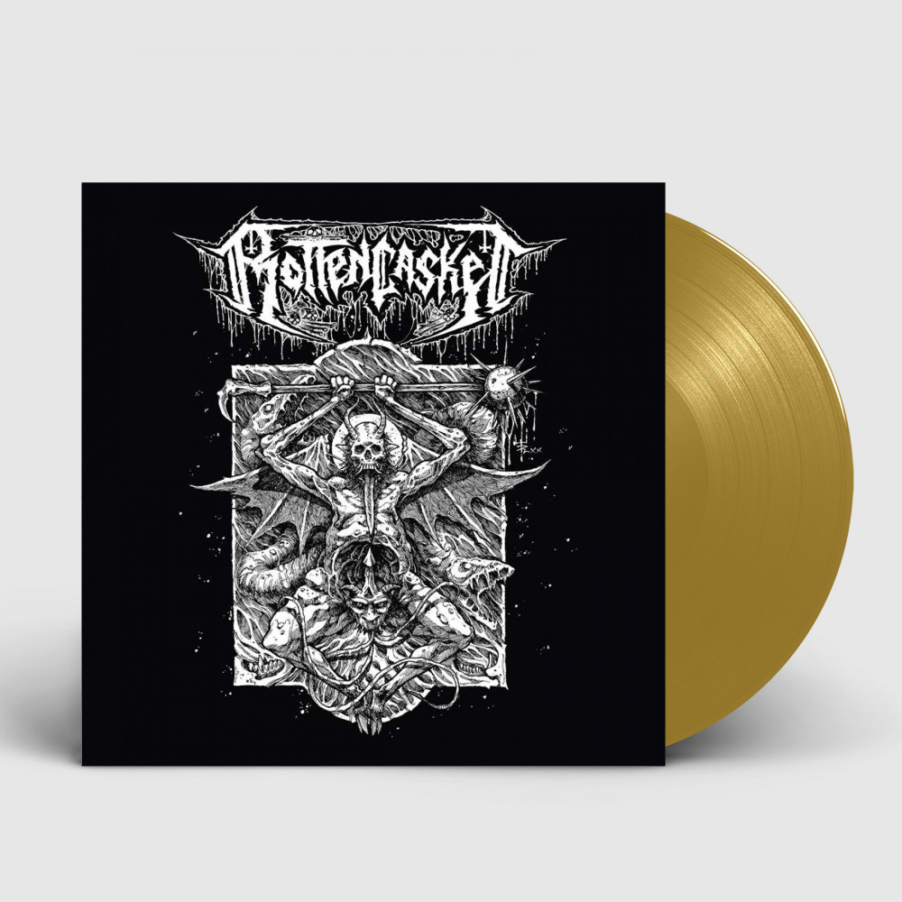 ROTTEN CASKET - First Nail in the Casket [GOLD LP]