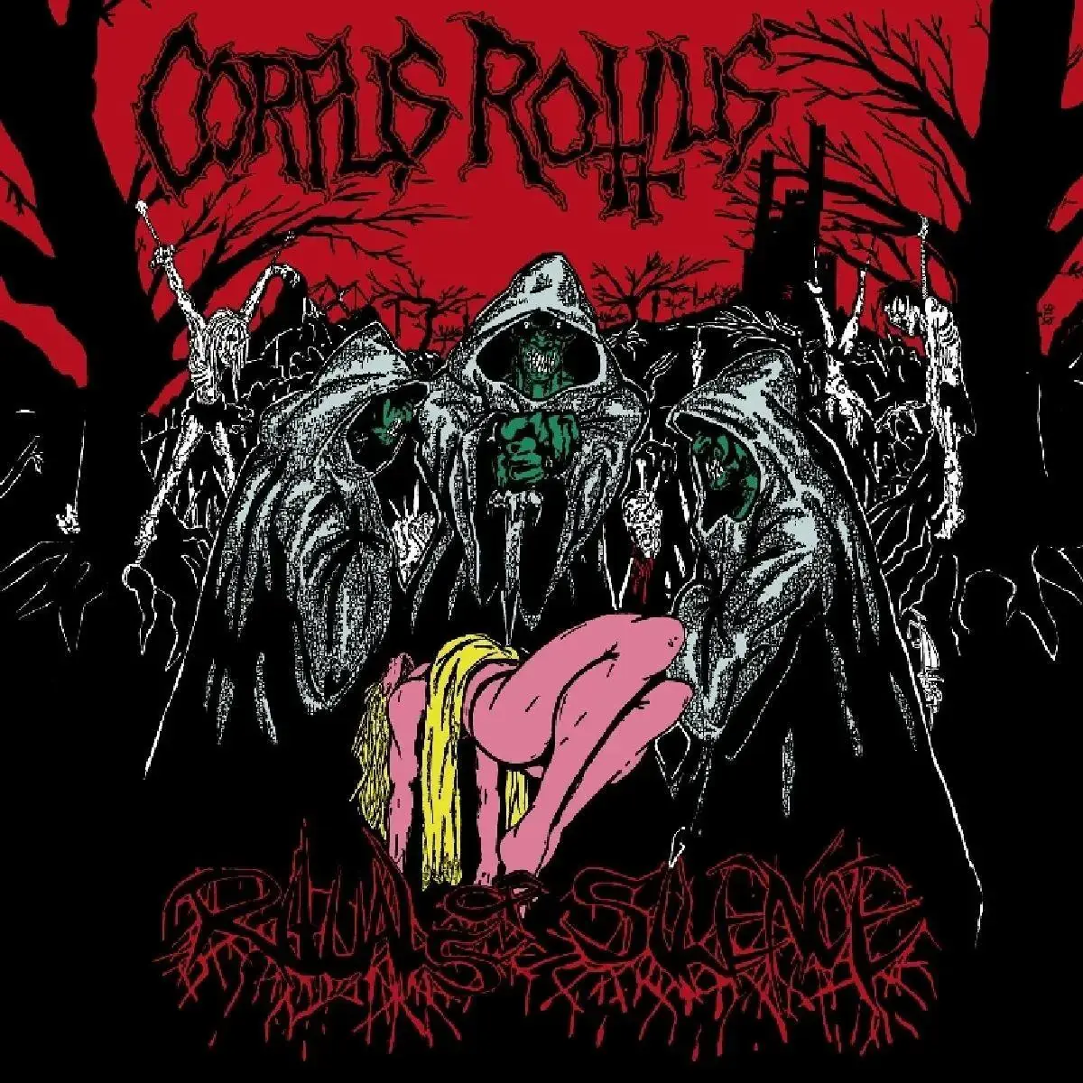 CORPUS ROTTUS - Rituals Of Silence · CLEAR LP · Picture 1 CORPUS ROTTUS - Rituals Of Silence · CLEAR LP (Death Metal Vinyl) · Picture 1