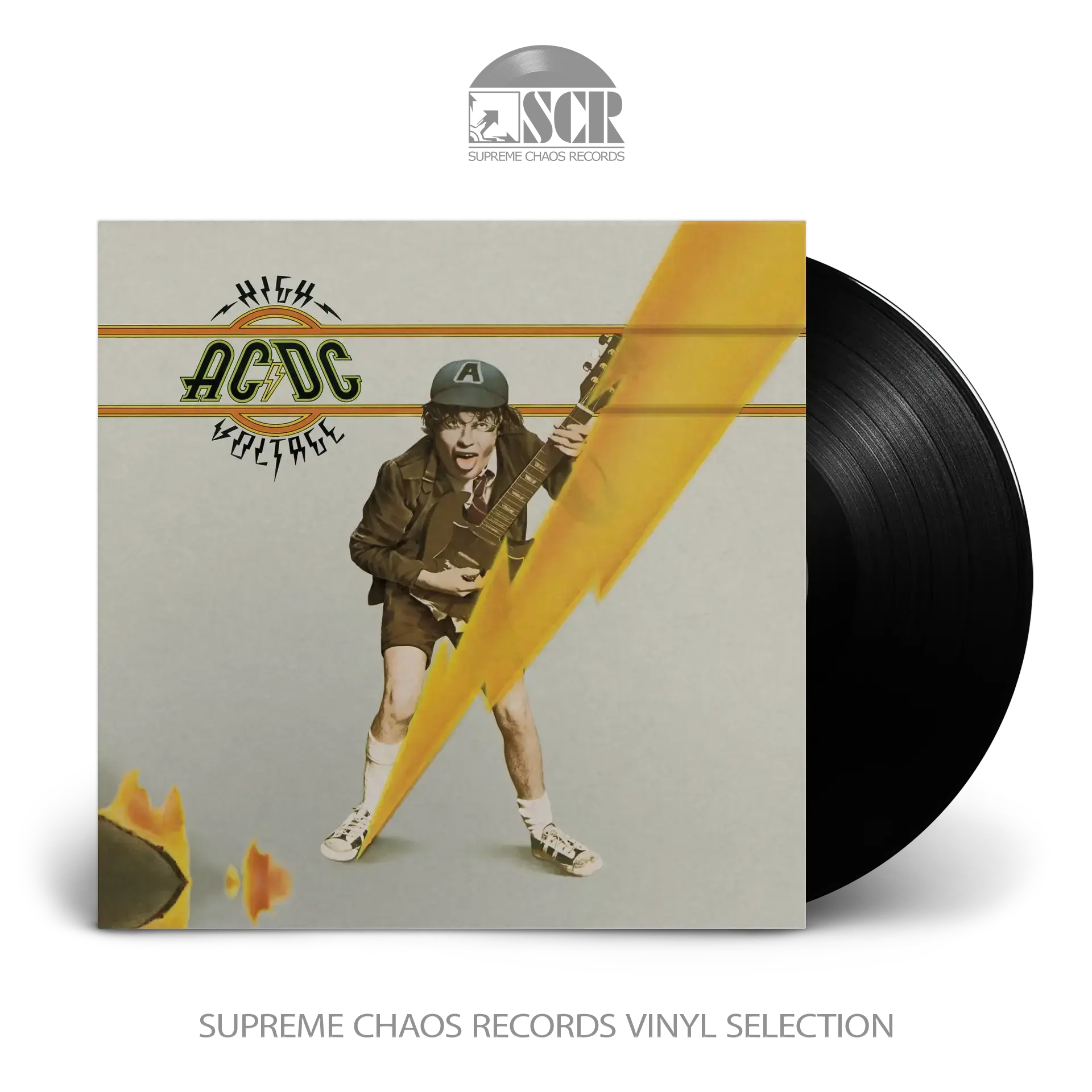 AC/DC · High Voltage | BLACK LP AC/DC · High Voltage | BLACK LP (Classic Rock/Hard Rock Vinyl)