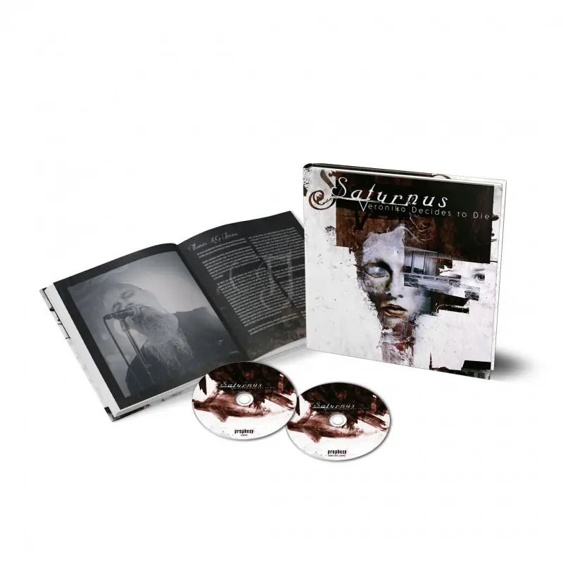 SATURNUS - Veronika Decides To Die · CD ARTBOOK