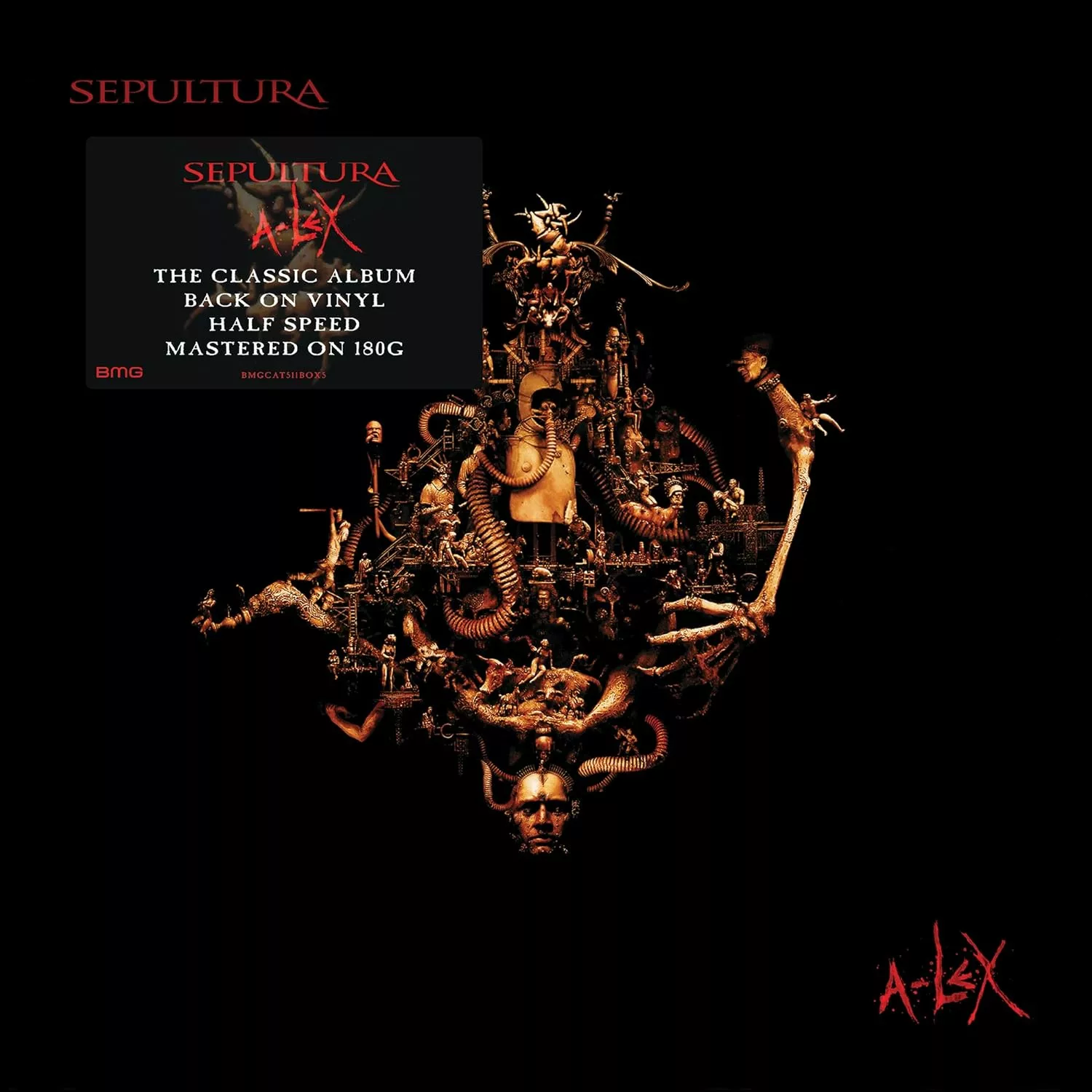 SEPULTURA - A-Lex (Half Speed Mastering) · BLACK 2LP · Picture 1 SEPULTURA - A-Lex (Half Speed Mastering) · BLACK 2LP (Thrash Metal Vinyl) · Picture 1