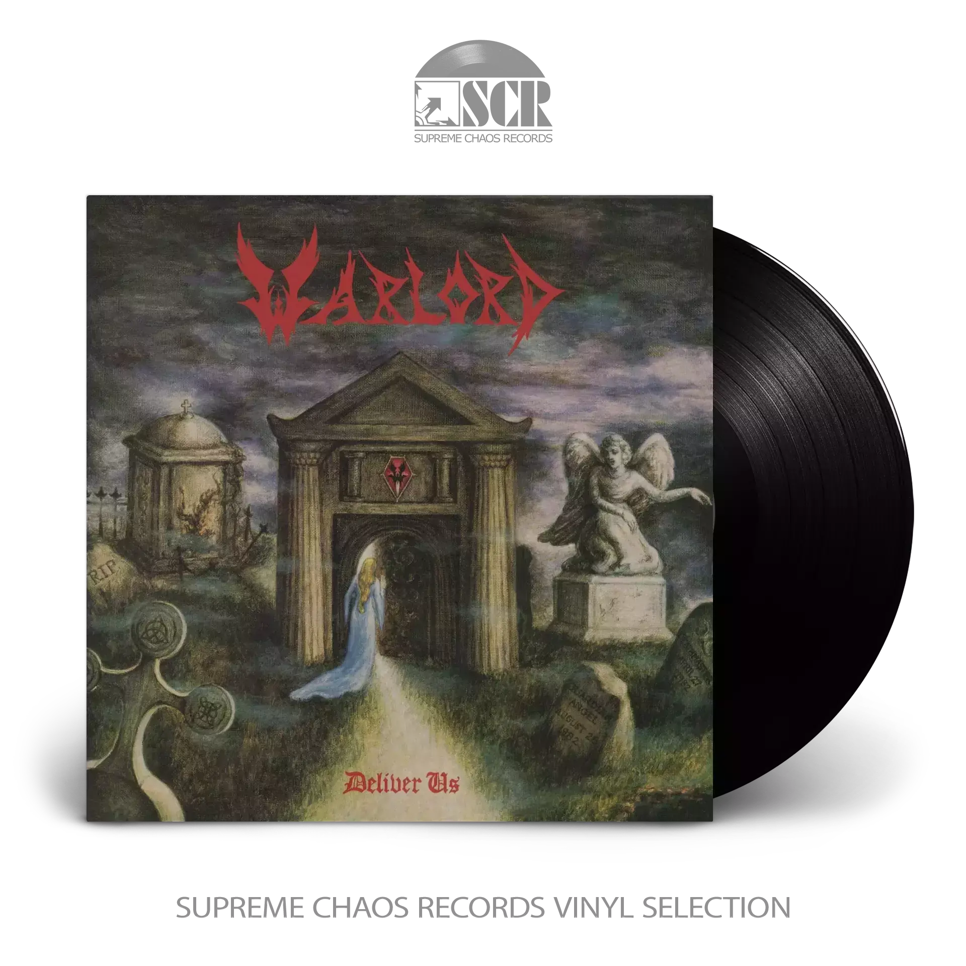 WARLORD · Deliver Us | BLACK LP (Heavy Metal Vinyl)