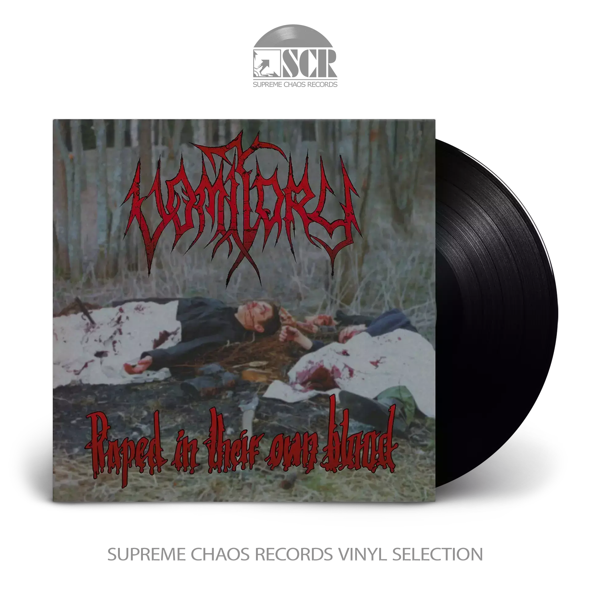 VOMITORY - Raped In Their Own Blood · BLACK LP