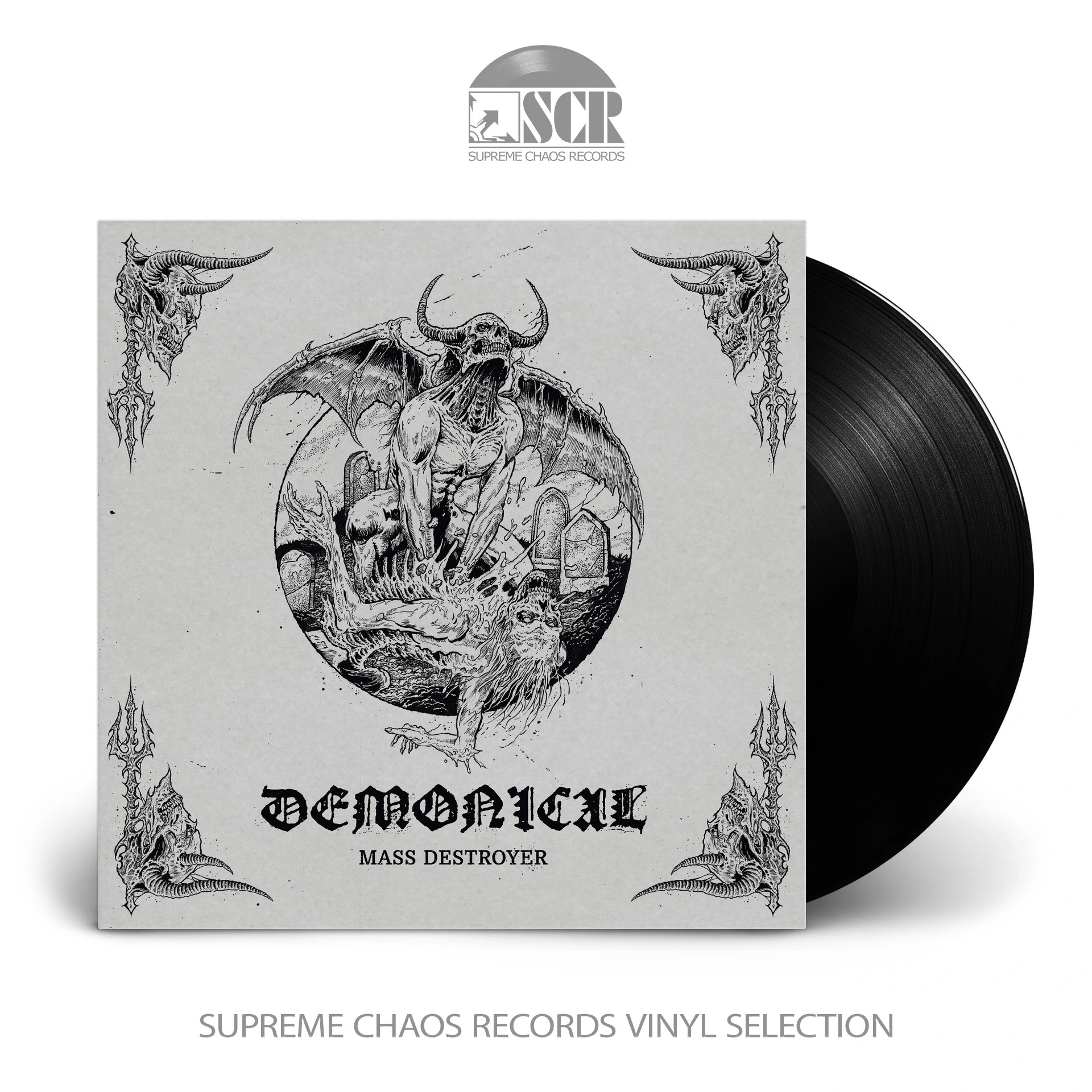DEMONICAL · Mass Destroyer | BLACK LP (Death Metal Vinyl)
