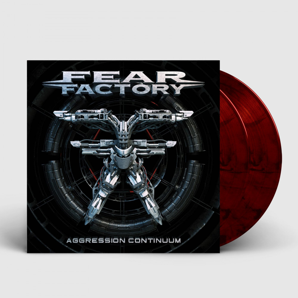 FEAR FACTORY · Aggression Continuum | RED/BLACK DLP FEAR FACTORY · Aggression Continuum | RED/BLACK DLP (Industrial Vinyl)