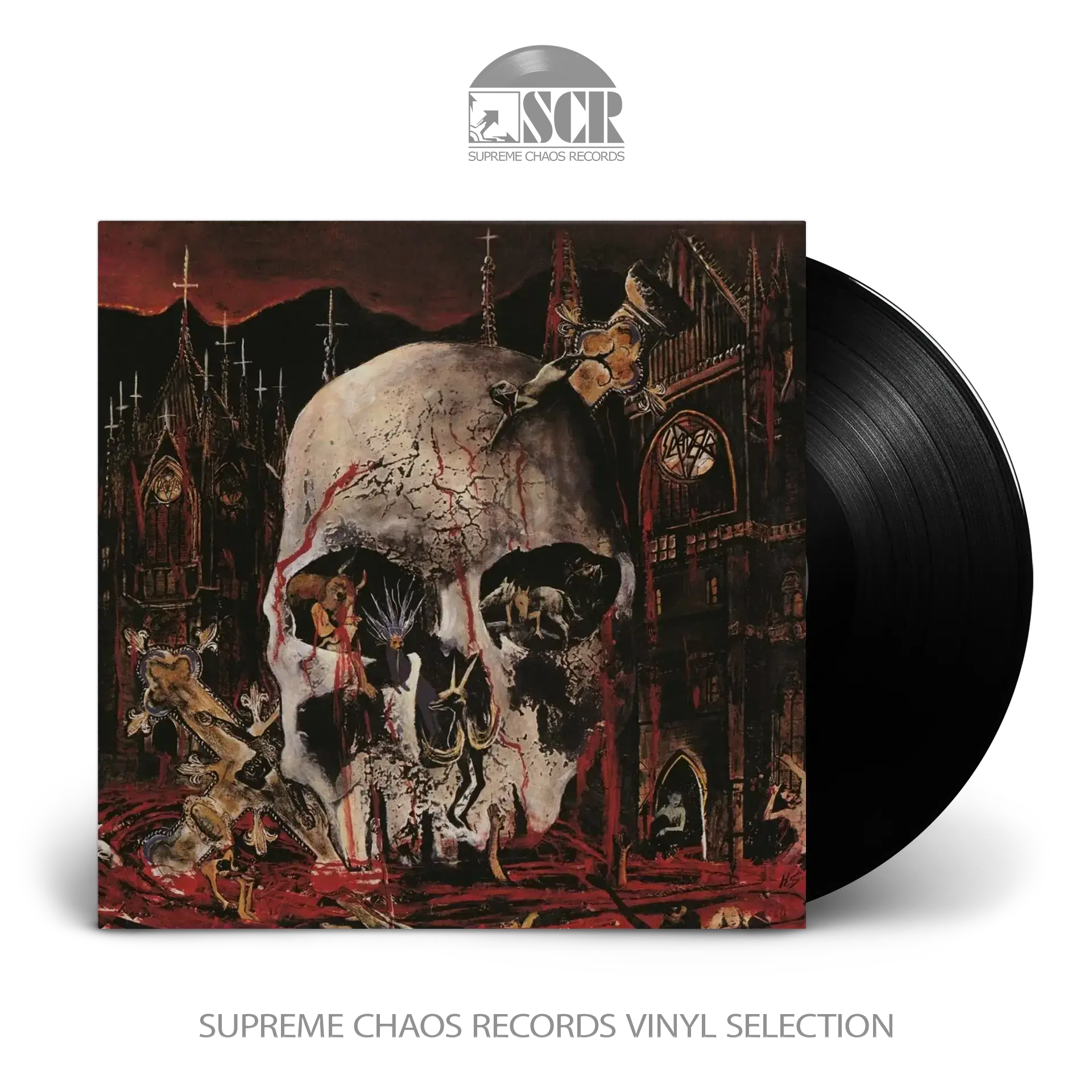 SLAYER - South Of Heaven · BLACK LP (Thrash Metal Vinyl)