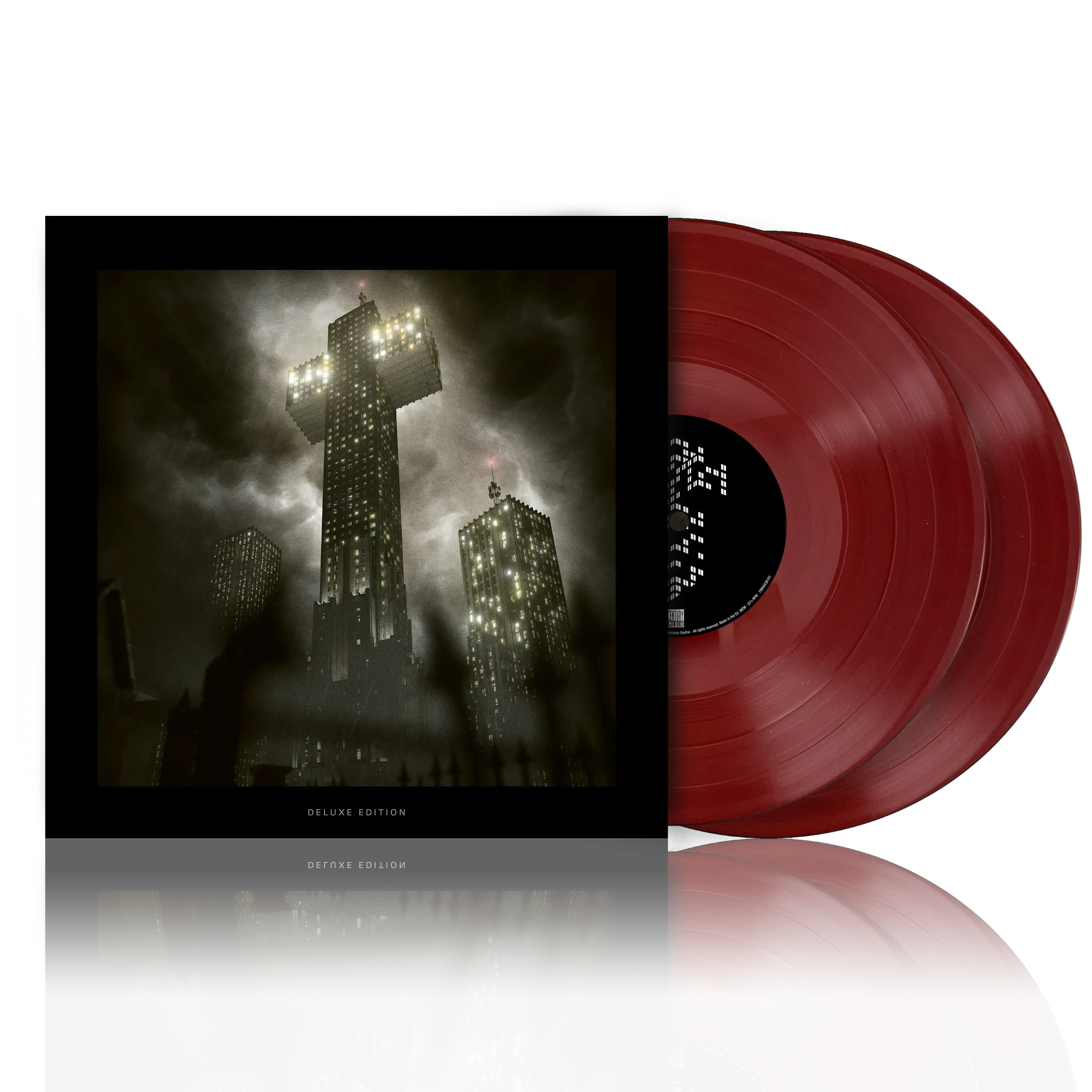 CEMETERY SKYLINE · Nordic Gothic | DEEP BLOOD RED 2LP (Metal Vinyl) · Picture 2