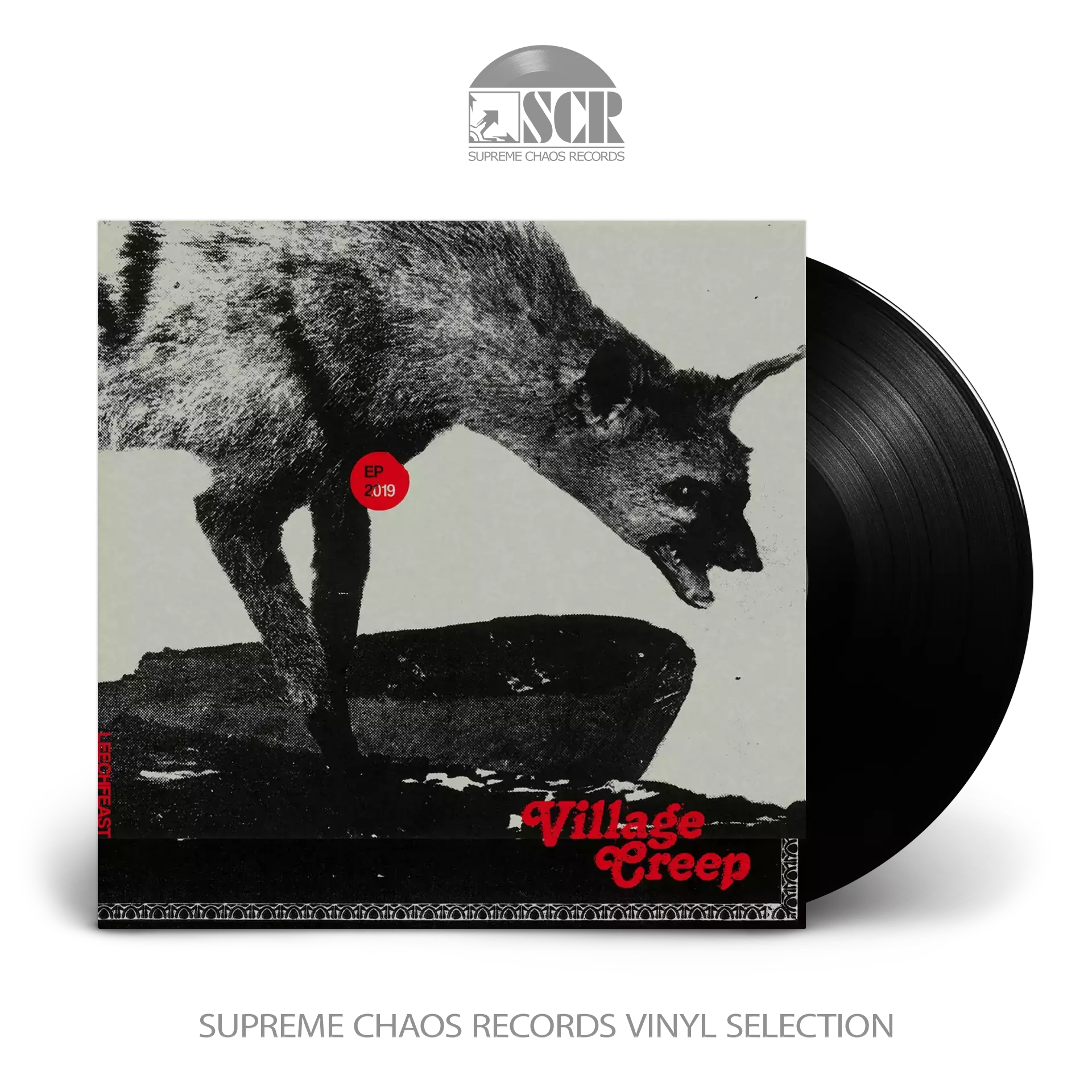 LEECHFEAST - Village Creep · BLACK LP