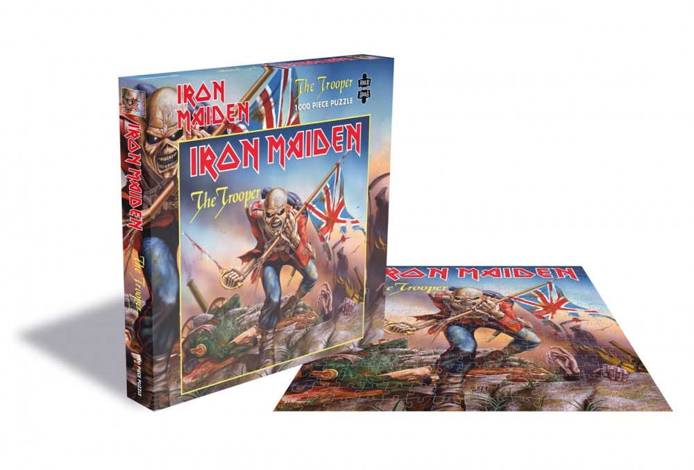 IRON MAIDEN - The Trooper · 1000 PIECES PUZZLE IRON MAIDEN - The Trooper · 1000 PIECES PUZZLE (Heavy Metal Others)