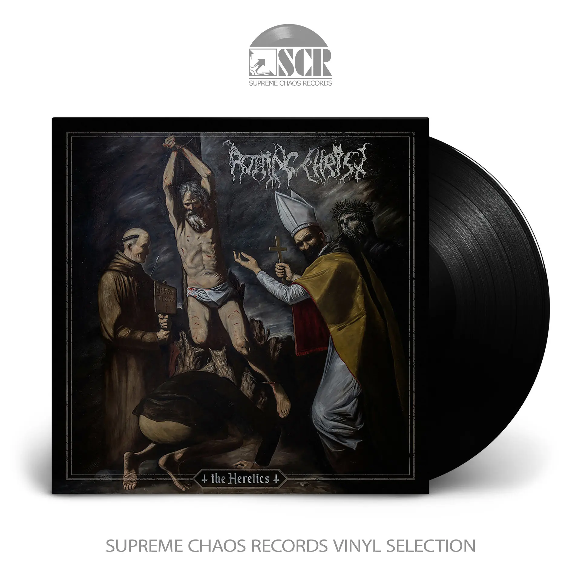 ROTTING CHRIST - The Heretics (Re-Release) · BLACK LP