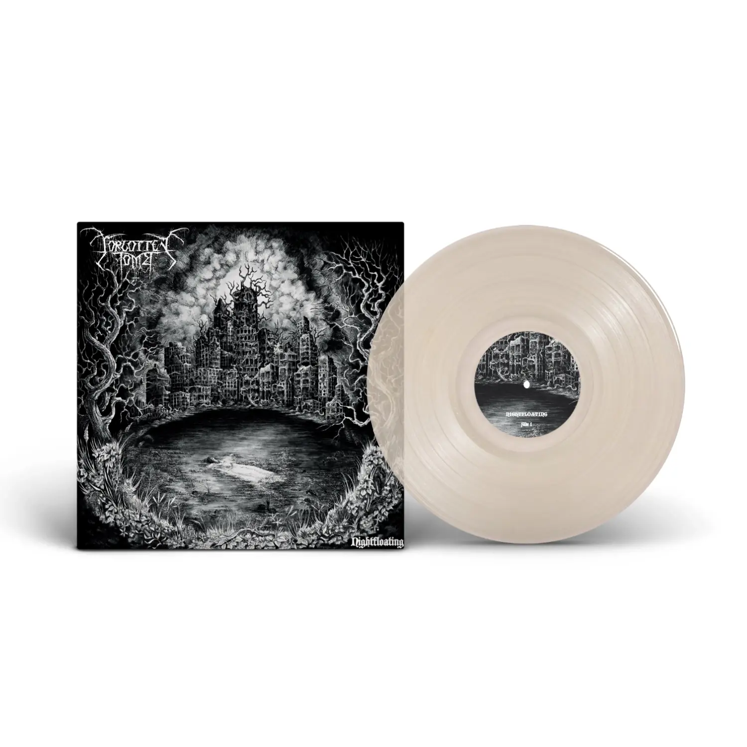 FORGOTTEN TOMB - Nightfloating · CLEAR LP FORGOTTEN TOMB - Nightfloating · CLEAR LP (Black Metal/Doom Metal Vinyl)