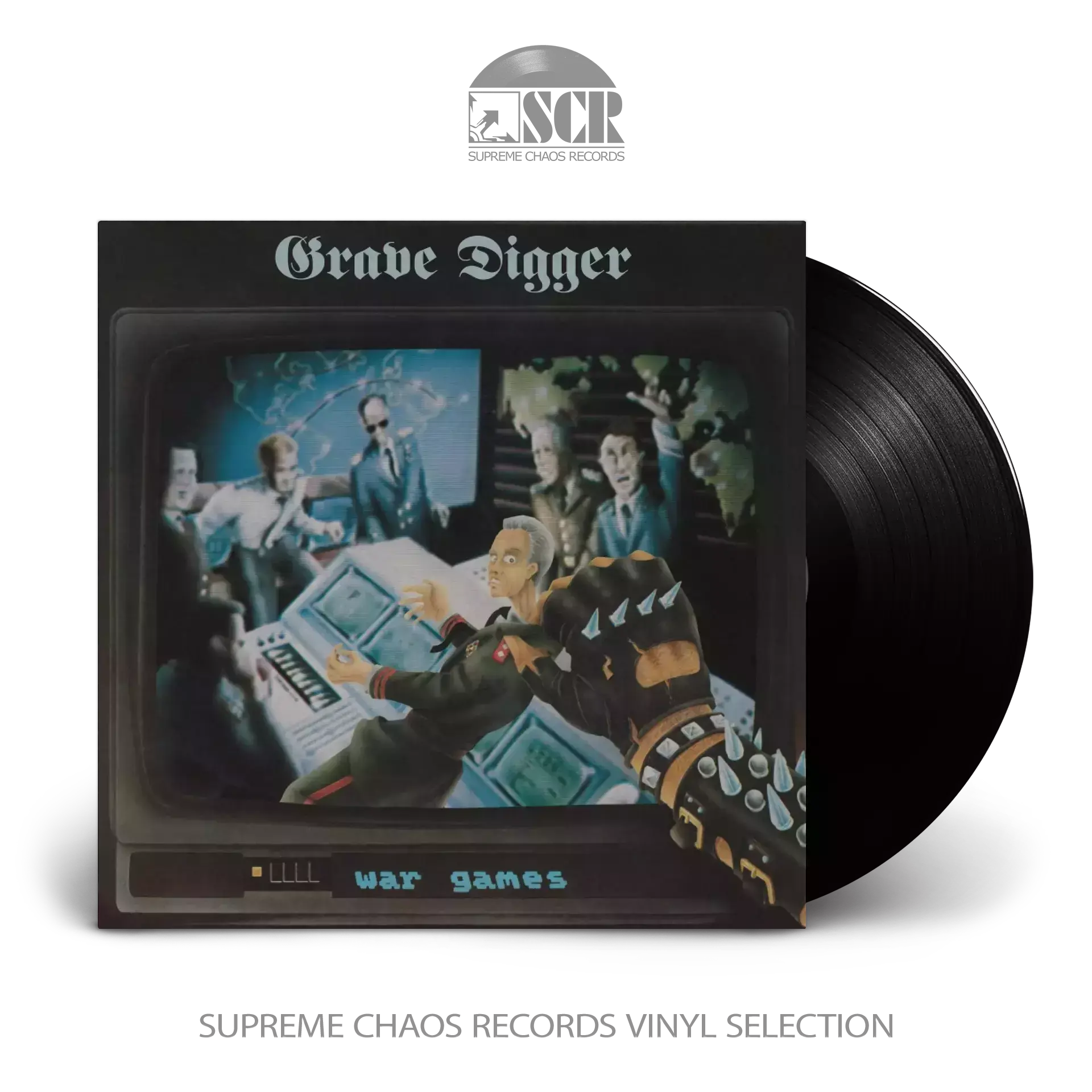 GRAVE DIGGER · War Games | BLACK LP GRAVE DIGGER · War Games | BLACK LP (Heavy Metal Vinyl)