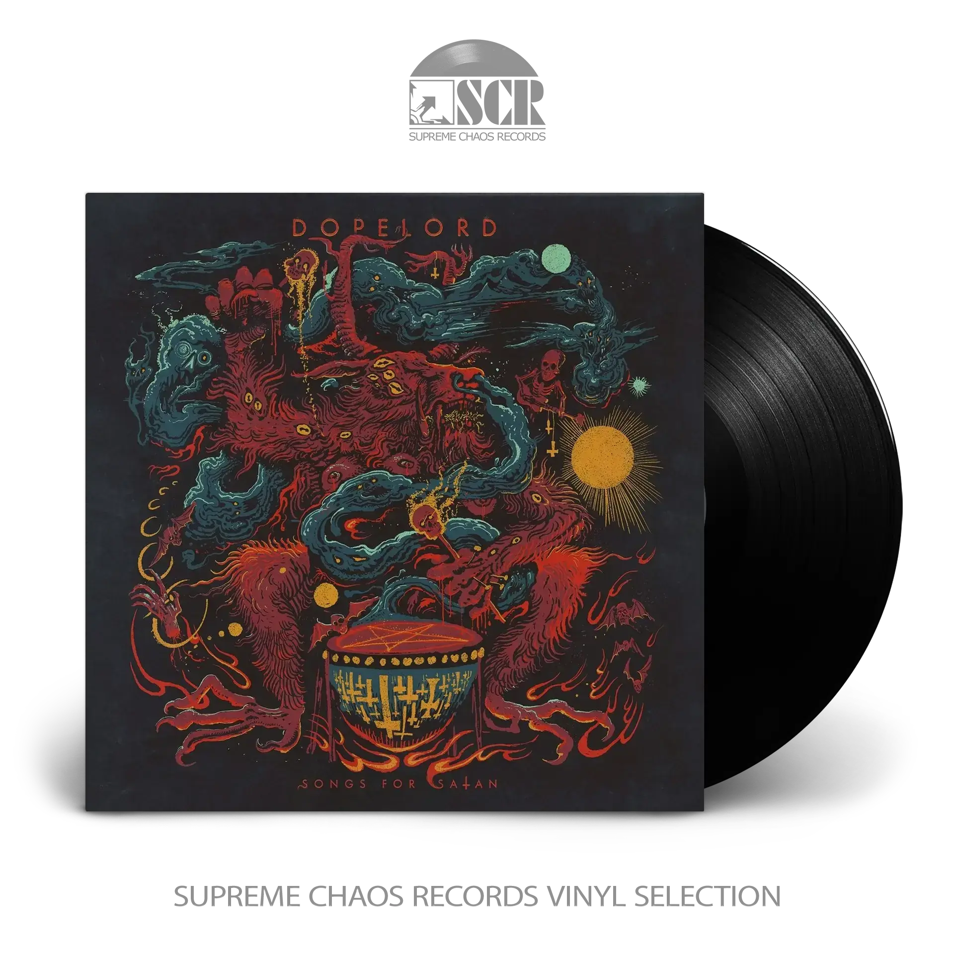 DOPELORD · Songs For Satan | BLACK LP DOPELORD · Songs For Satan | BLACK LP (Doom Metal Vinyl)