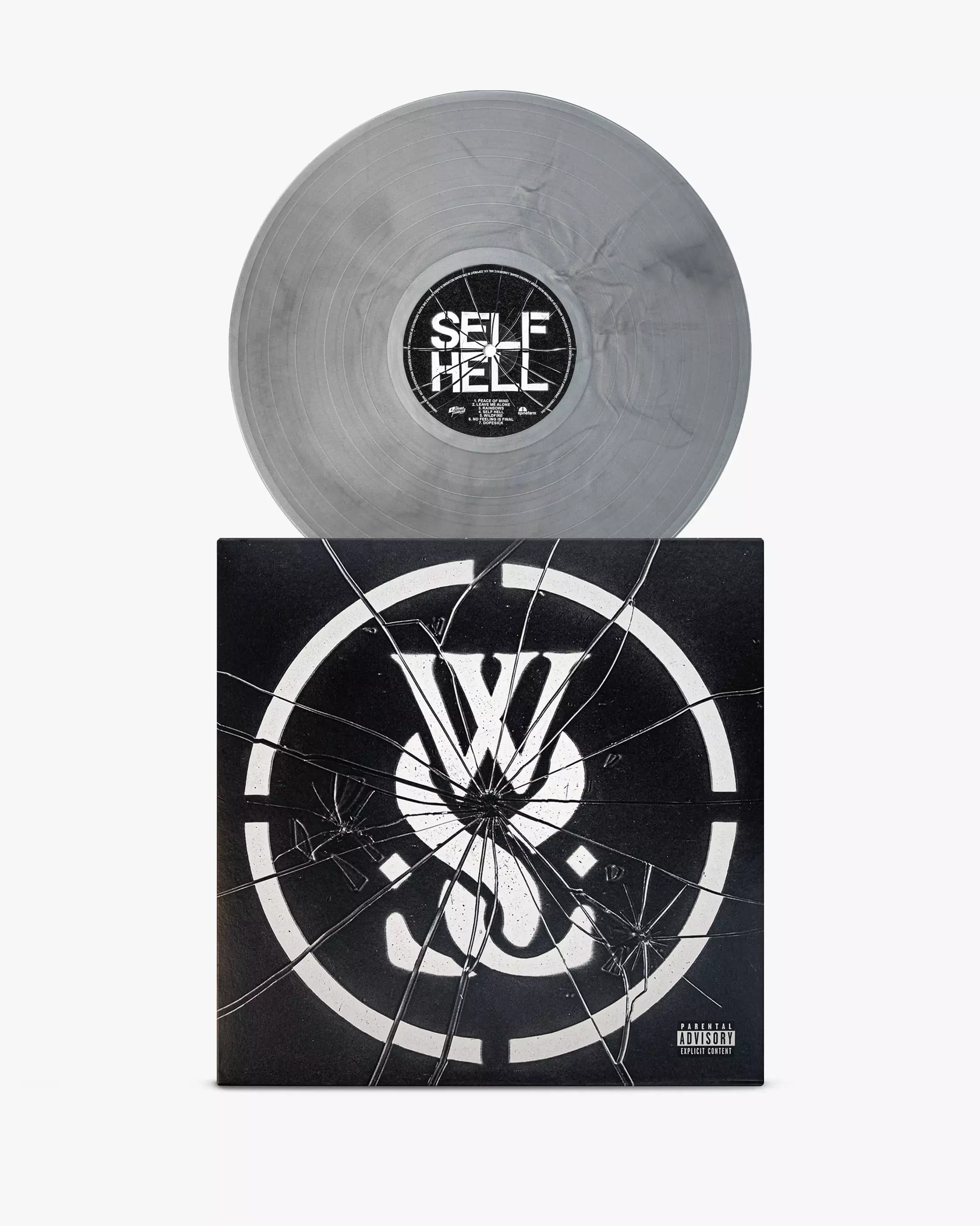 WHILE SHE SLEEPS · Self Hell | SILVER NUGGET LP WHILE SHE SLEEPS · Self Hell | SILVER NUGGET LP (Metalcore Vinyl)