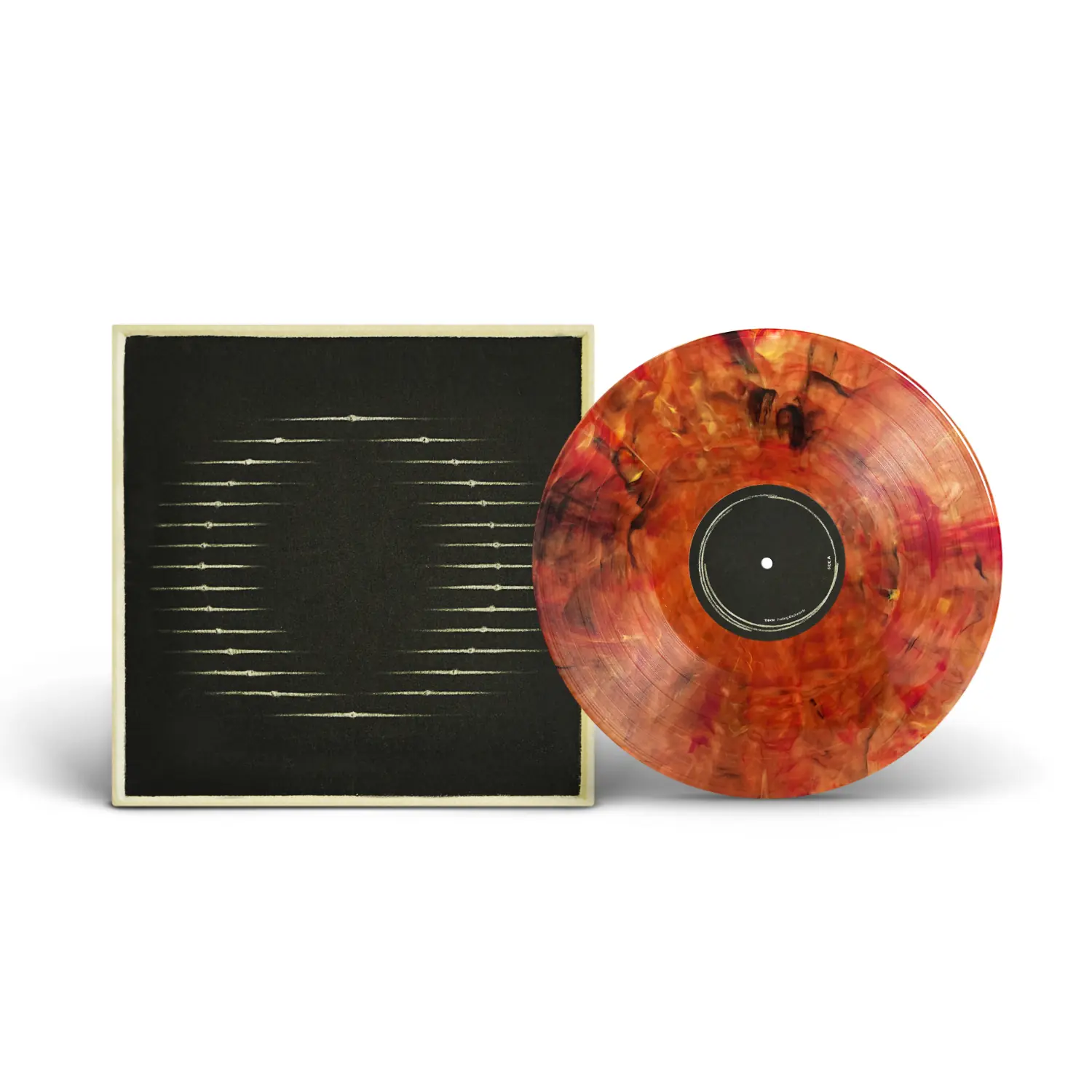 THAW - Fading Backwards · MARBLE LP (Experimental Black Metal Vinyl)