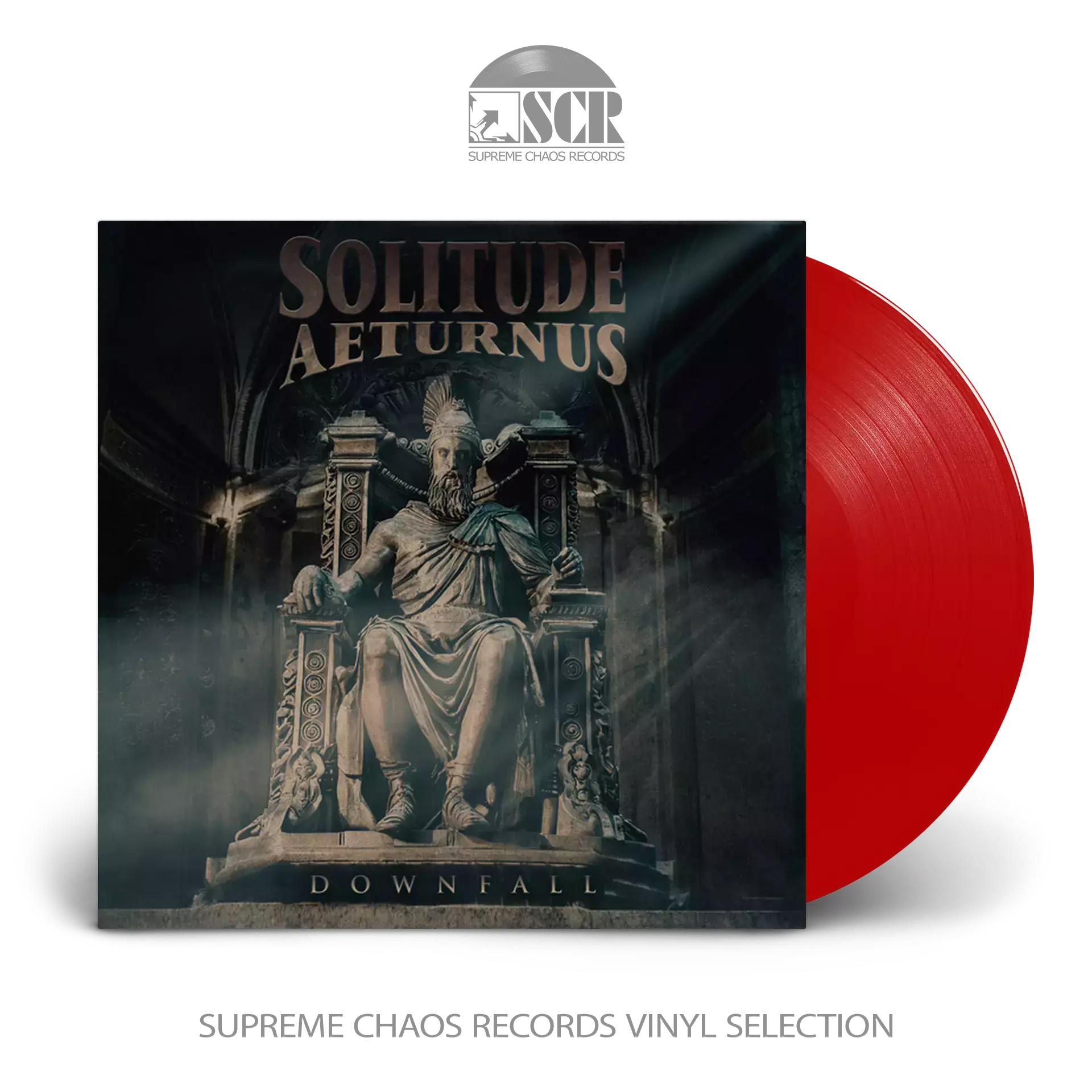 SOLITUDE AETURNUS · Downfall | RED LP SOLITUDE AETURNUS · Downfall | RED LP (Epic Doom Vinyl)