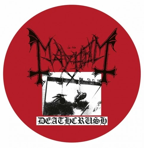 MAYHEM · Deathcrush | PICTURE DISC LP (Black Metal Vinyl)
