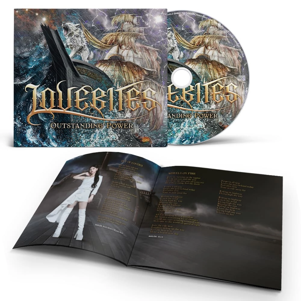 LOVEBITES · Outstanding Power | DIGISLEEVE CD (Power Metal/Heavy Metal CDs) · Picture 2