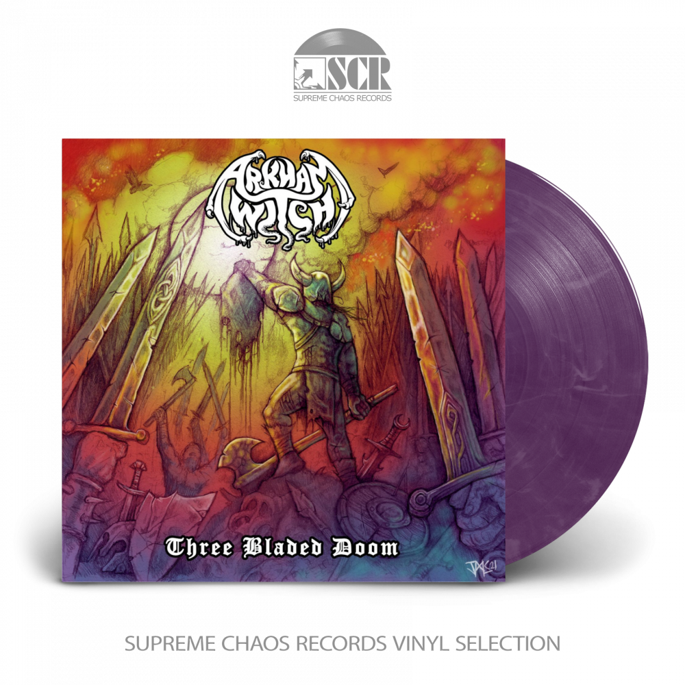 ARKHAM WITCH - Three Bladed Doom [VIOLET LP]