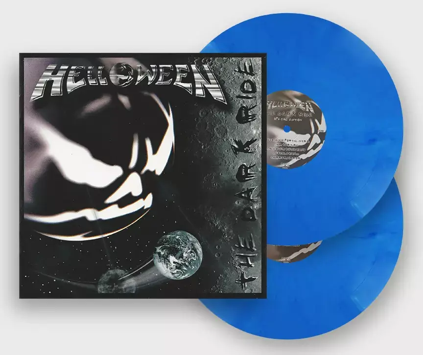 HELLOWEEN - The Dark Ride (Special Edition) · BLUE/WHITE MARBLED DLP (Heavy Metal Vinyl)