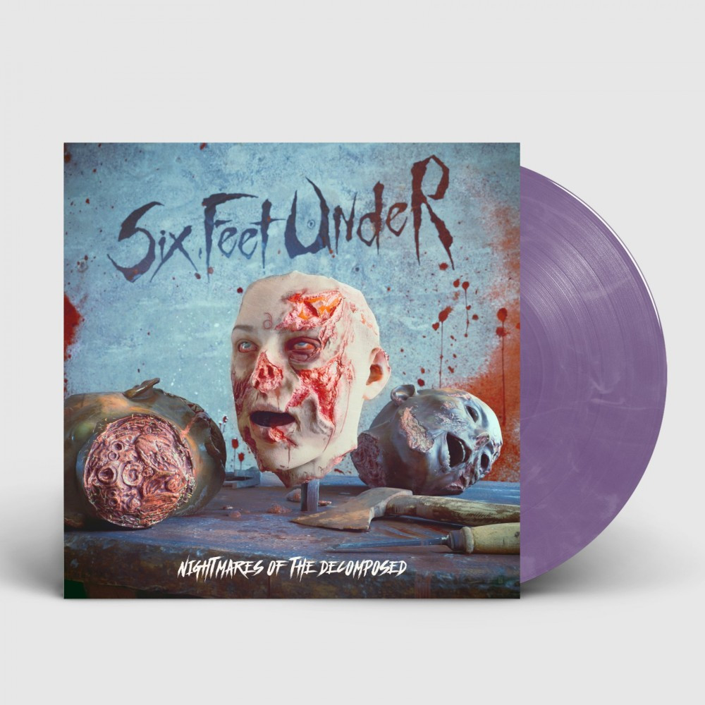 SIX FEET UNDER - Nightmares Of The Decomposed · VIOLET LP SIX FEET UNDER - Nightmares Of The Decomposed · VIOLET LP (Death Metal Vinyl)
