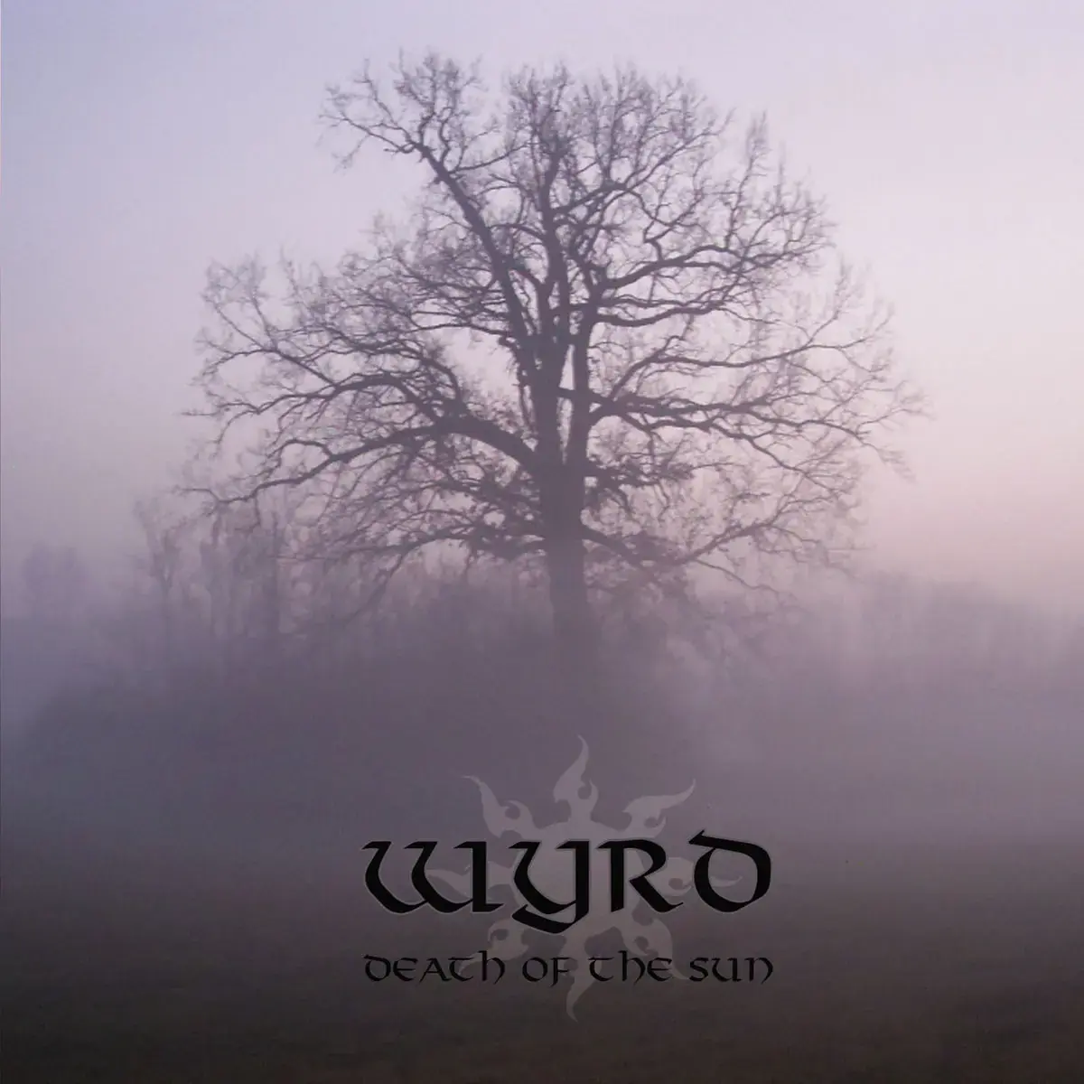 WYRD - Death of the Sun · SILVER LP (Black Metal Vinyl) · Bild 1