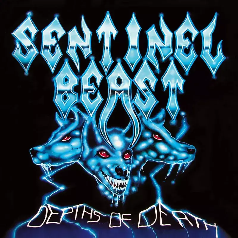 SENTINEL BEAST · Depths of Death | BLACK LP (Speed Metal Vinyl) · Picture 1
