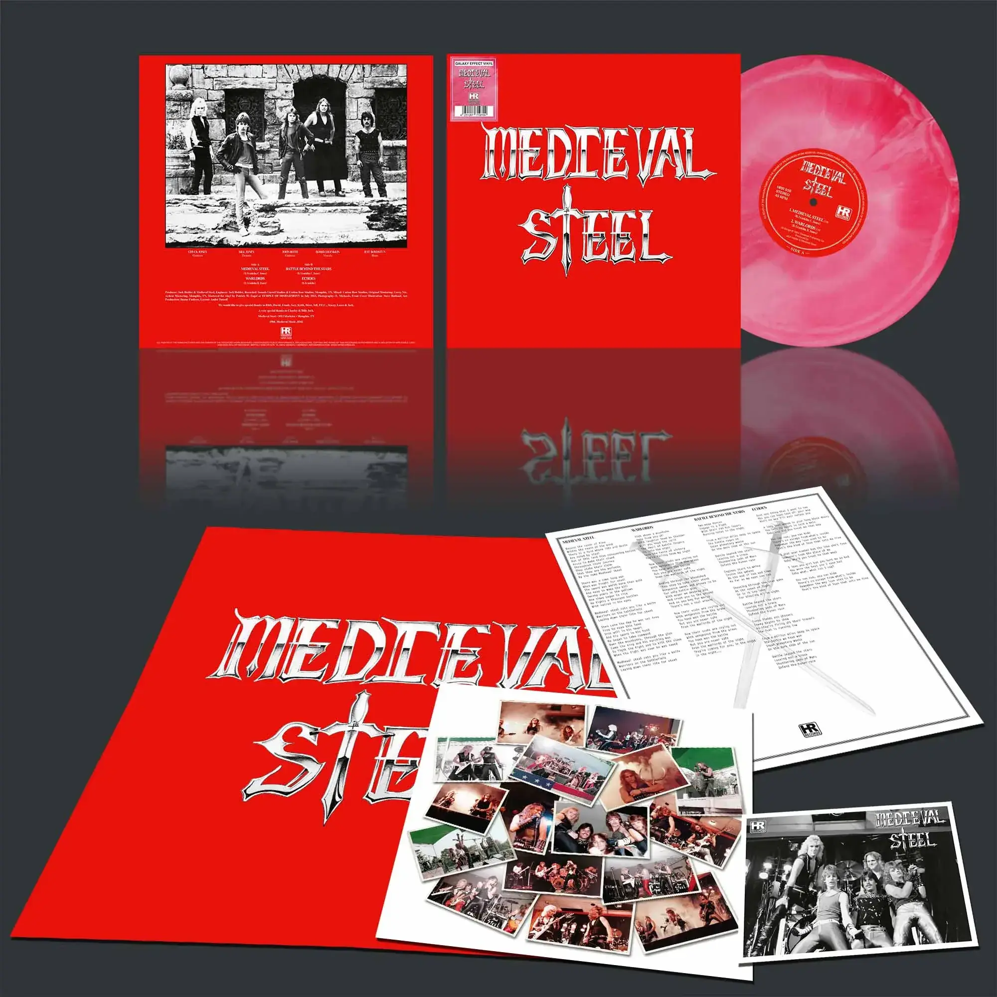 MEDIEVAL STEEL · Medieval Steel | GALAXY LP MEDIEVAL STEEL · Medieval Steel | GALAXY LP (Heavy Metal Vinyl)