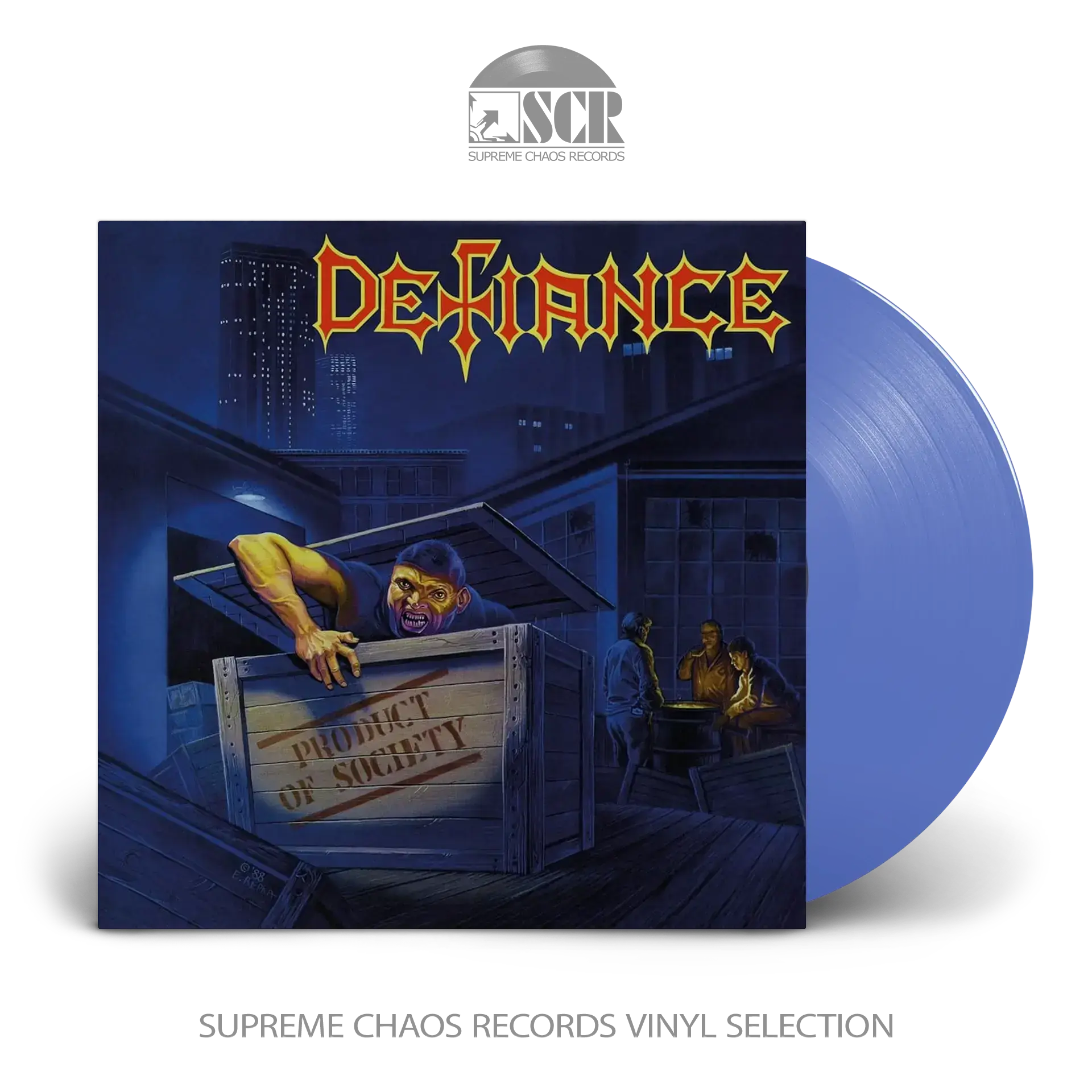 DEFIANCE - Product Of Society · TRANSLUCENT BLUE LP