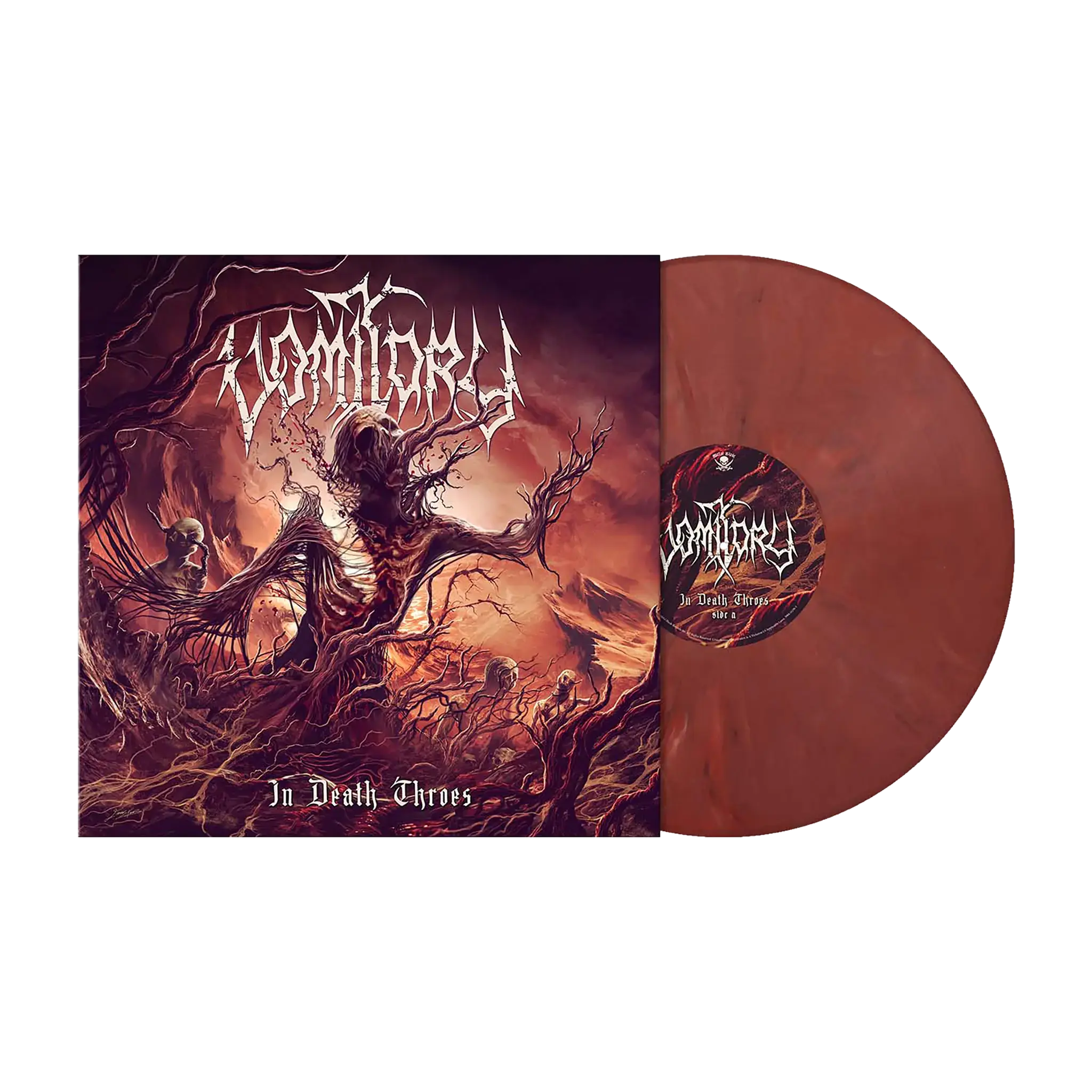 VOMITORY · In Death Throes | DARK ROSE MARBLED LP VOMITORY · In Death Throes | DARK ROSE MARBLED LP (Death Metal Vinyl)