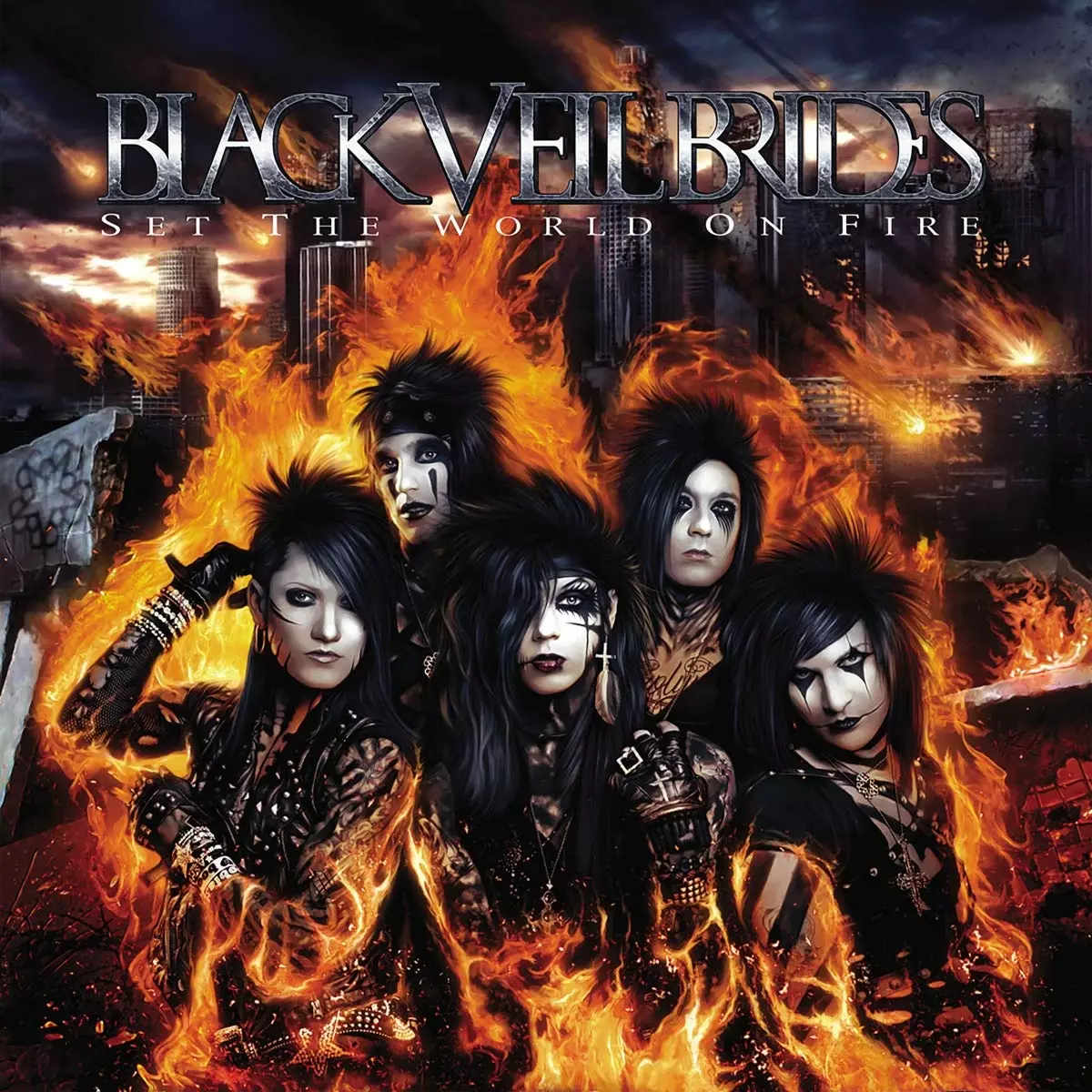 BLACK VEIL BRIDES - Set The World On Fire · CD BLACK VEIL BRIDES - Set The World On Fire · CD (Hard Rock CDs)