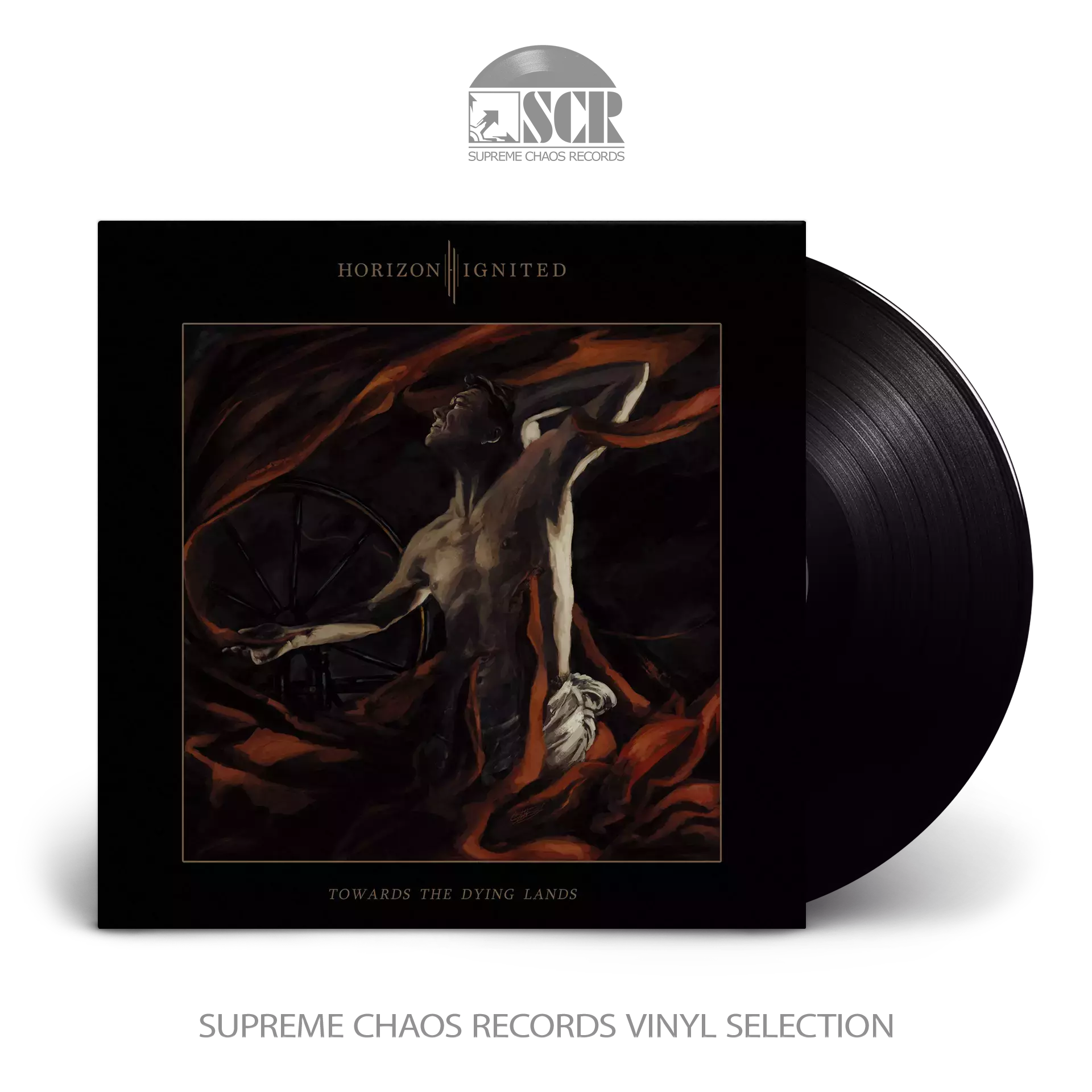 HORIZON IGNITED · Towards The Dying Lands | BLACK LP (Death Metal Vinyl)