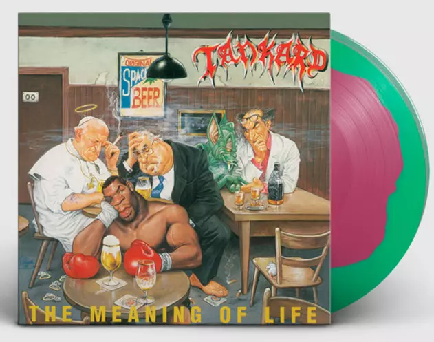 TANKARD · The Meaning Of Life (Remastered) | COLOR SWIRL LP TANKARD · The Meaning Of Life (Remastered) | COLOR SWIRL LP (Thrash Metal Vinyl)
