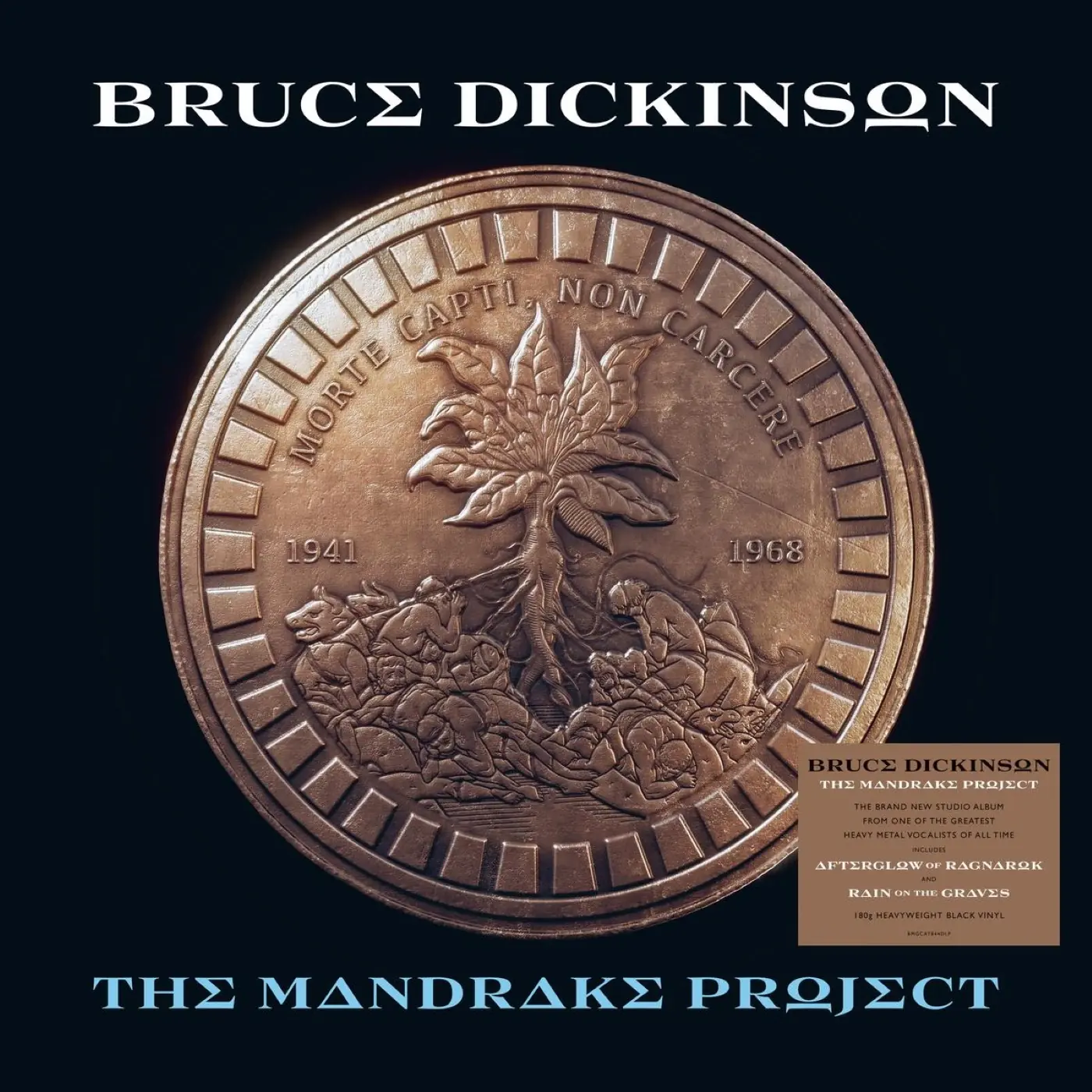 BRUCE DICKINSON · The Mandrake Project | BLACK DLP · Picture 1 BRUCE DICKINSON · The Mandrake Project | BLACK DLP (Heavy Metal Vinyl) · Picture 1