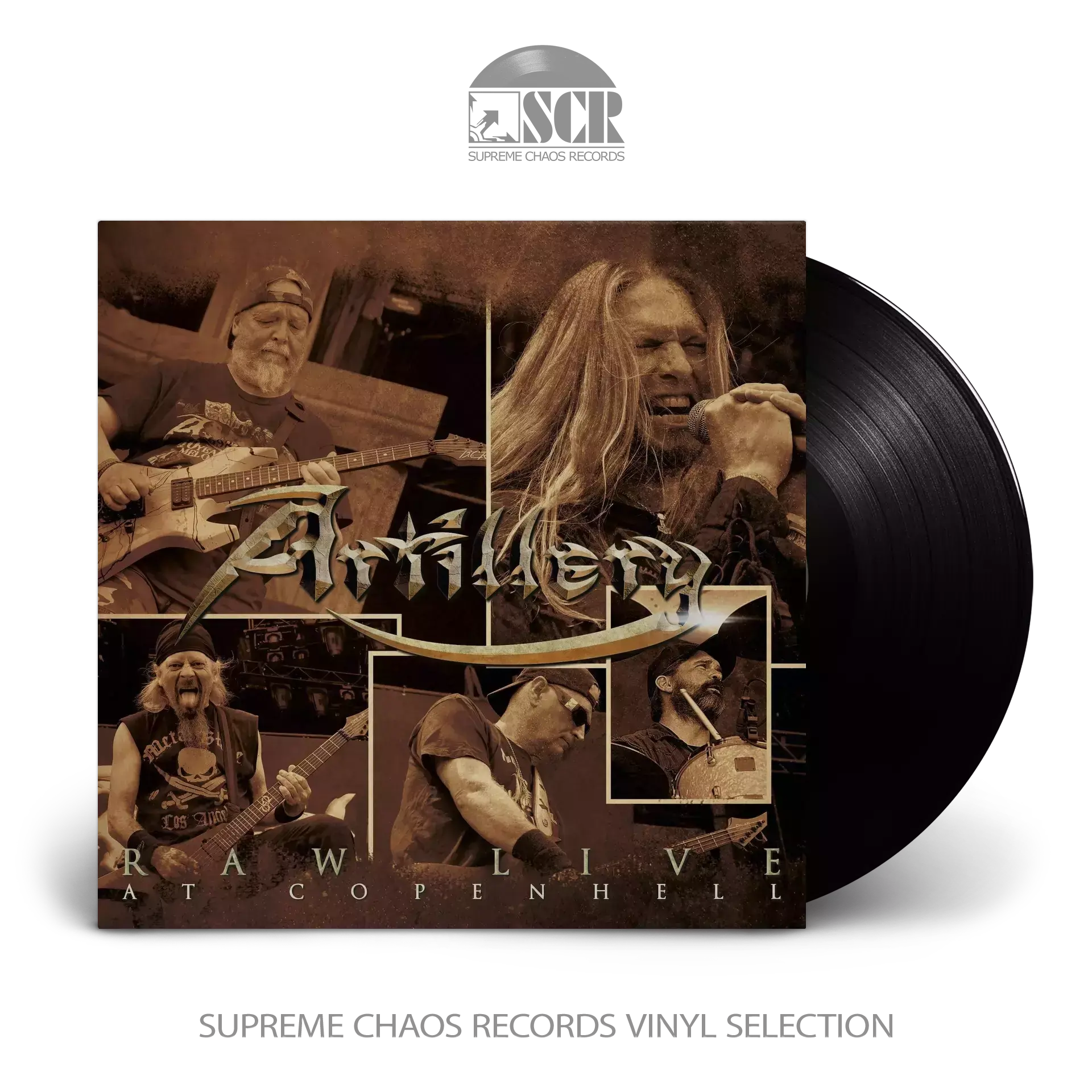 ARTILLERY · Raw Live At Copenhell | BLACK LP (Thrash Metal Vinyl)