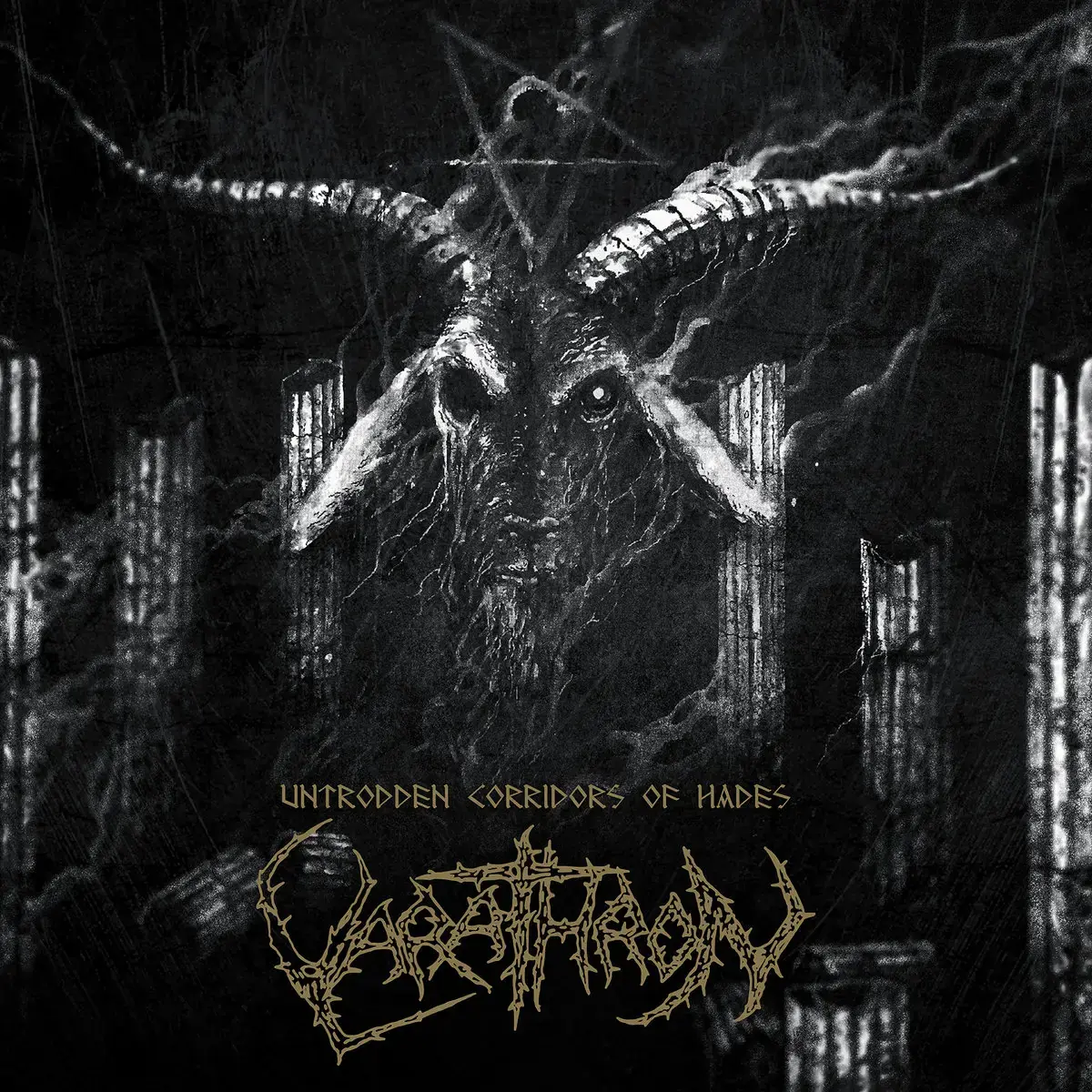 VARATHRON · Untrodden Corridors Of Hades | SILVER LP (Black Metal Vinyl) · Picture 1