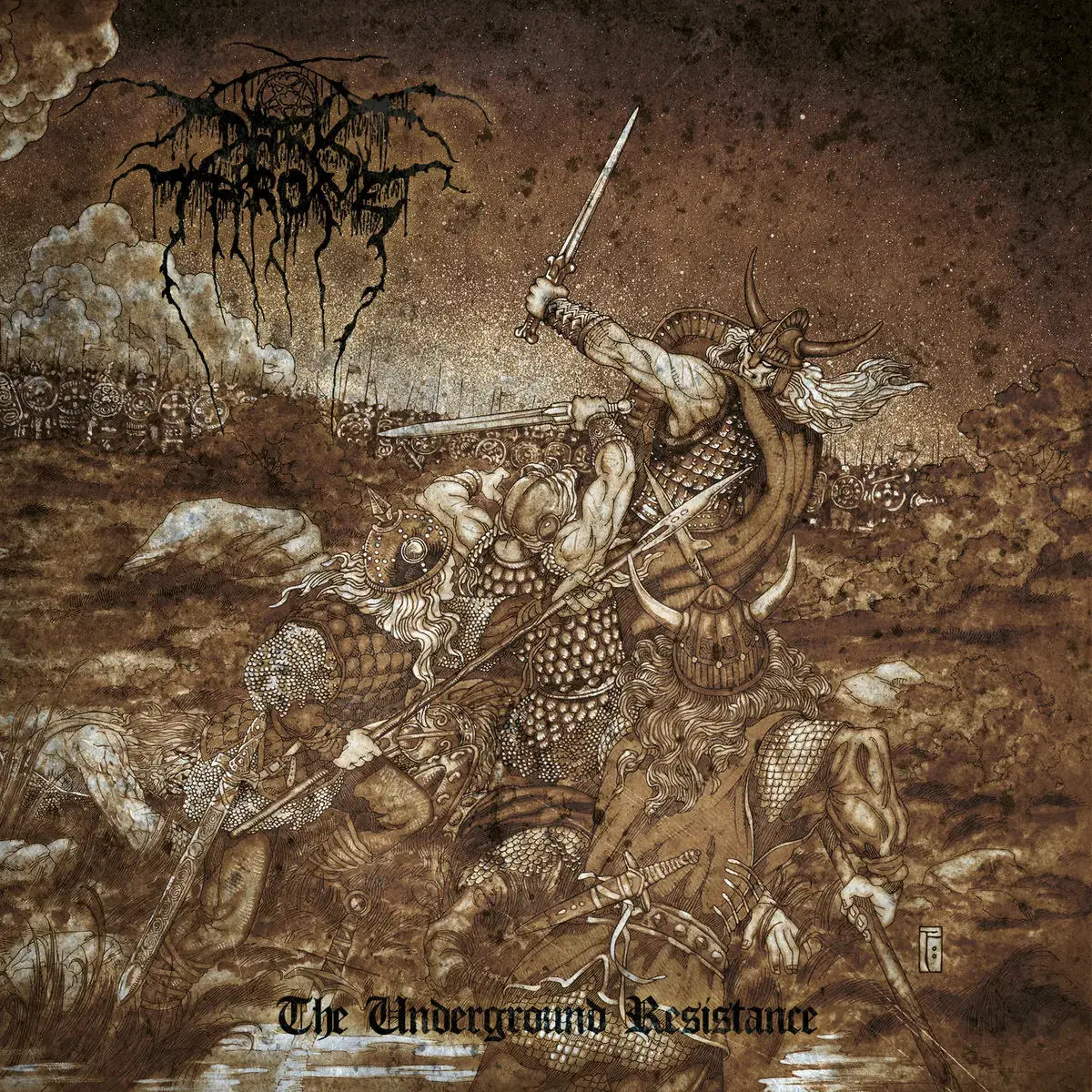 DARKTHRONE - The Underground Resistance (Re-Release) · BLACK LP · Picture 1 DARKTHRONE - The Underground Resistance (Re-Release) · BLACK LP (Black Metal Vinyl) · Picture 1