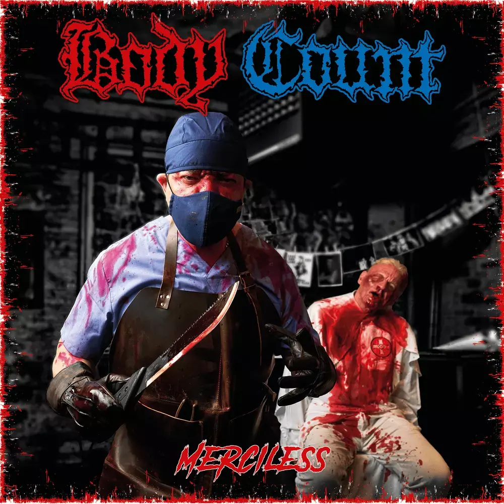 BODY COUNT - Merciless · CLEAR/RED SPLATTER LP 1