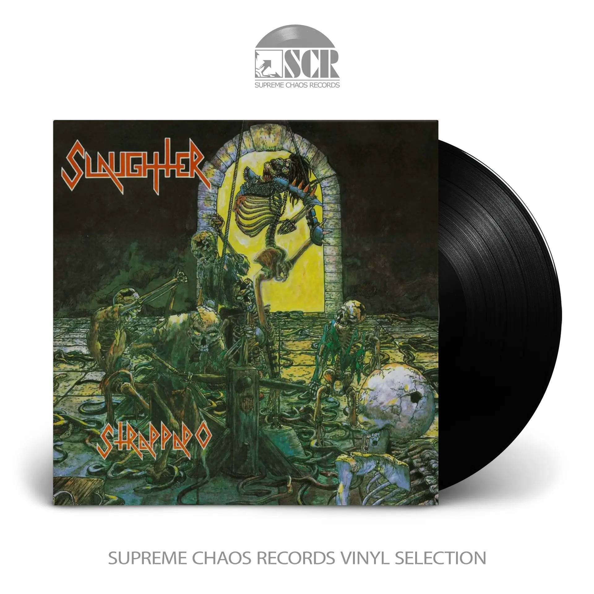 SLAUGHTER - Strappado - Remix · BLACK LP SLAUGHTER - Strappado - Remix · BLACK LP (Death Metal Vinyl)