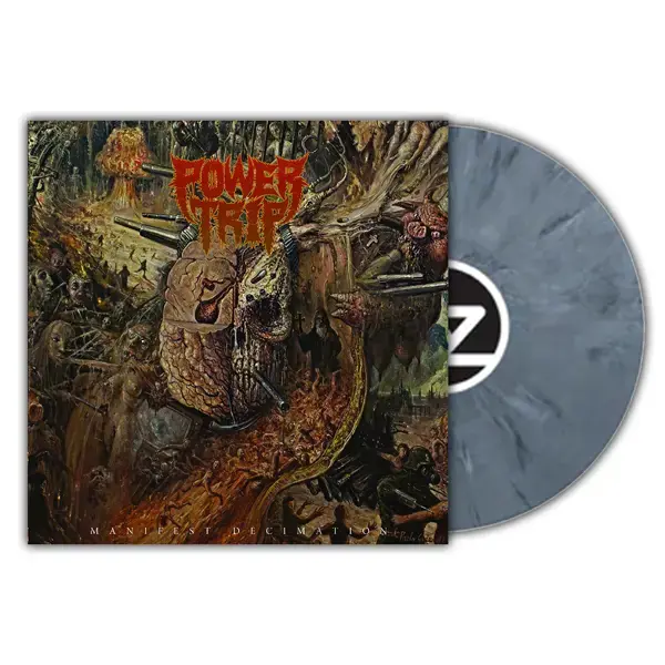 POWER TRIP - Manifest Decimation · GRAPHITE LP (Heavy Metal/Thrash Metal Vinyl)