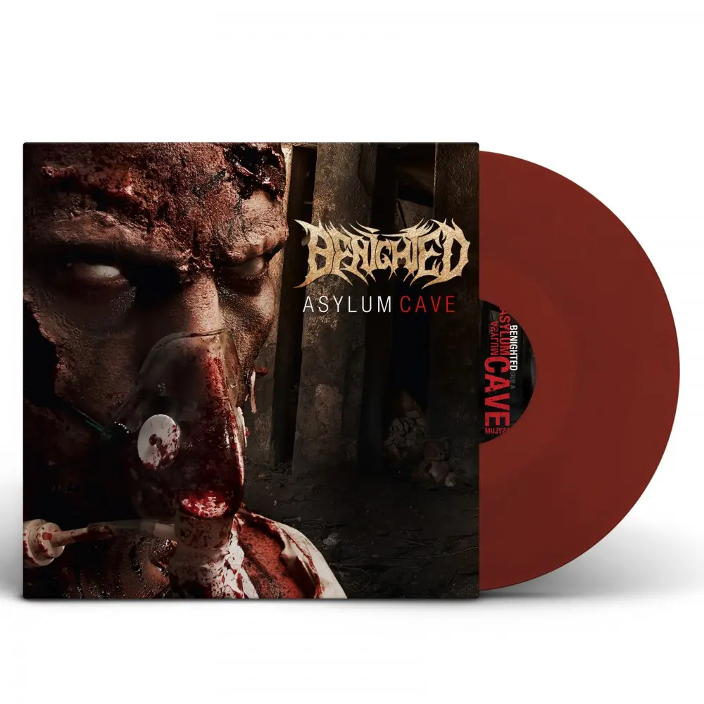 BENIGHTED - Asylum Cave · BROWN LP BENIGHTED - Asylum Cave · BROWN LP (Death Metal Vinyl)