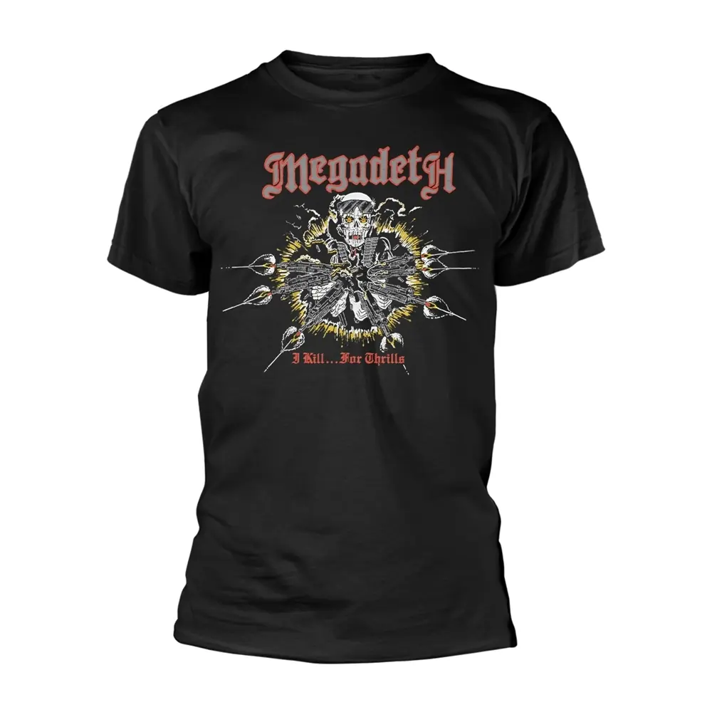 MEGADETH - Kill For Thrills · T-SHIRT MEGADETH - Kill For Thrills · T-SHIRT (Thrash Metal/Heavy Metal Clothes)