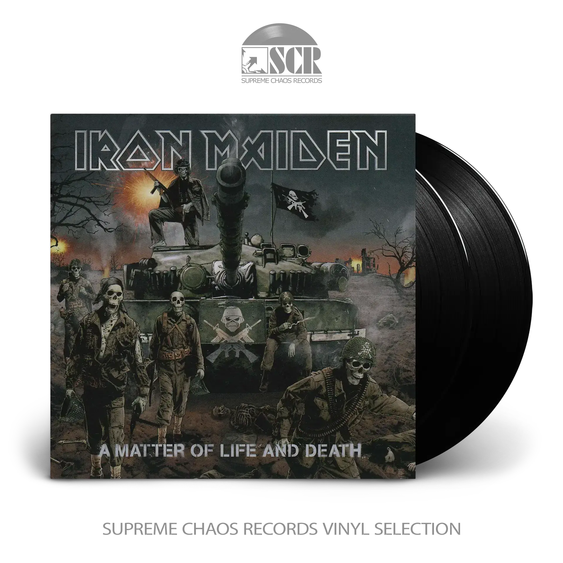 IRON MAIDEN · A Matter Of Life And Death | BLACK 2LP (Heavy Metal Vinyl)