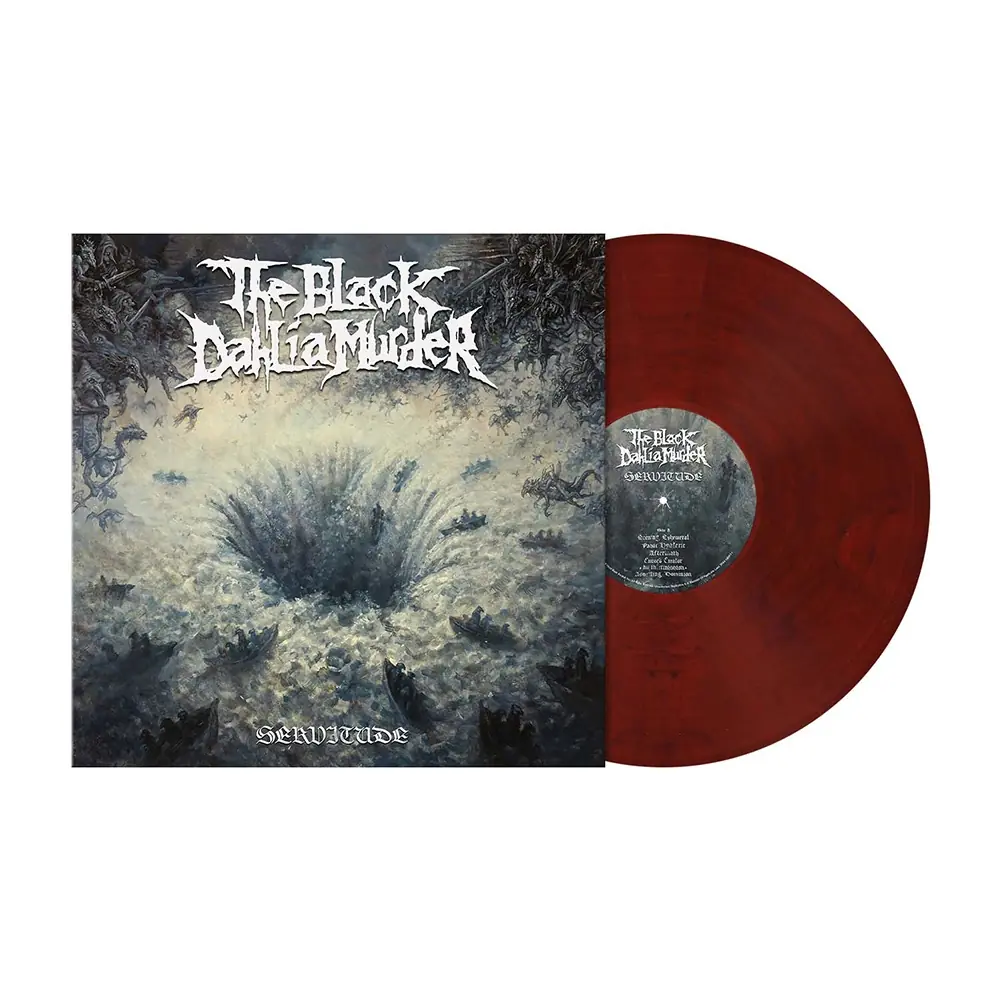THE BLACK DAHLIA MURDER · Servitude | BLOODY PULP CRIMSON RED LP THE BLACK DAHLIA MURDER · Servitude | BLOODY PULP CRIMSON RED LP (Melodic Death Metal Vinyl)